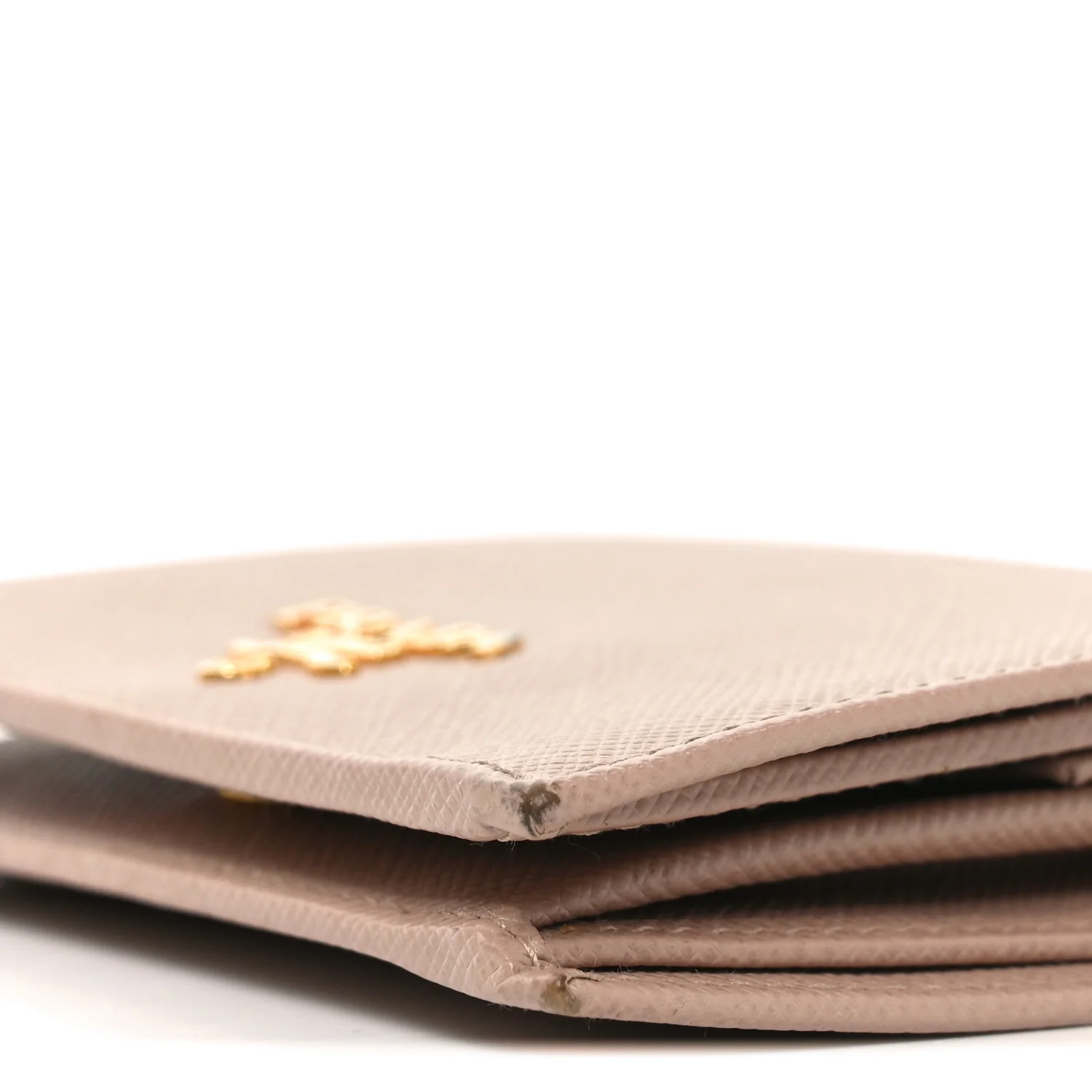 Saffiano Metal Bi-Fold Wallet Cammeo - Image 8
