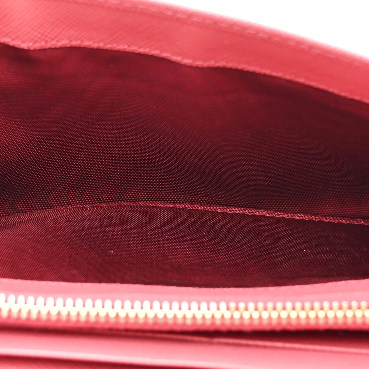 Saffiano Metal Oro Chain Wallet Ibisco - Image 5