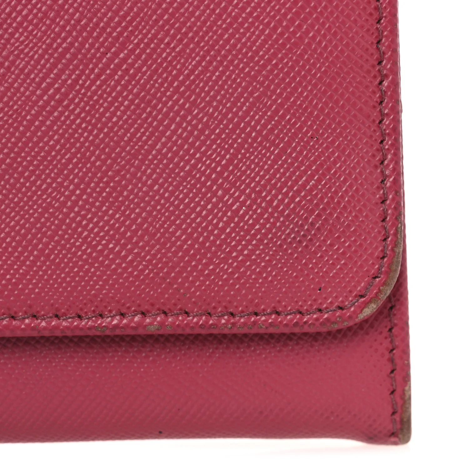 Saffiano Metal Oro Chain Wallet Peonia - Image 13
