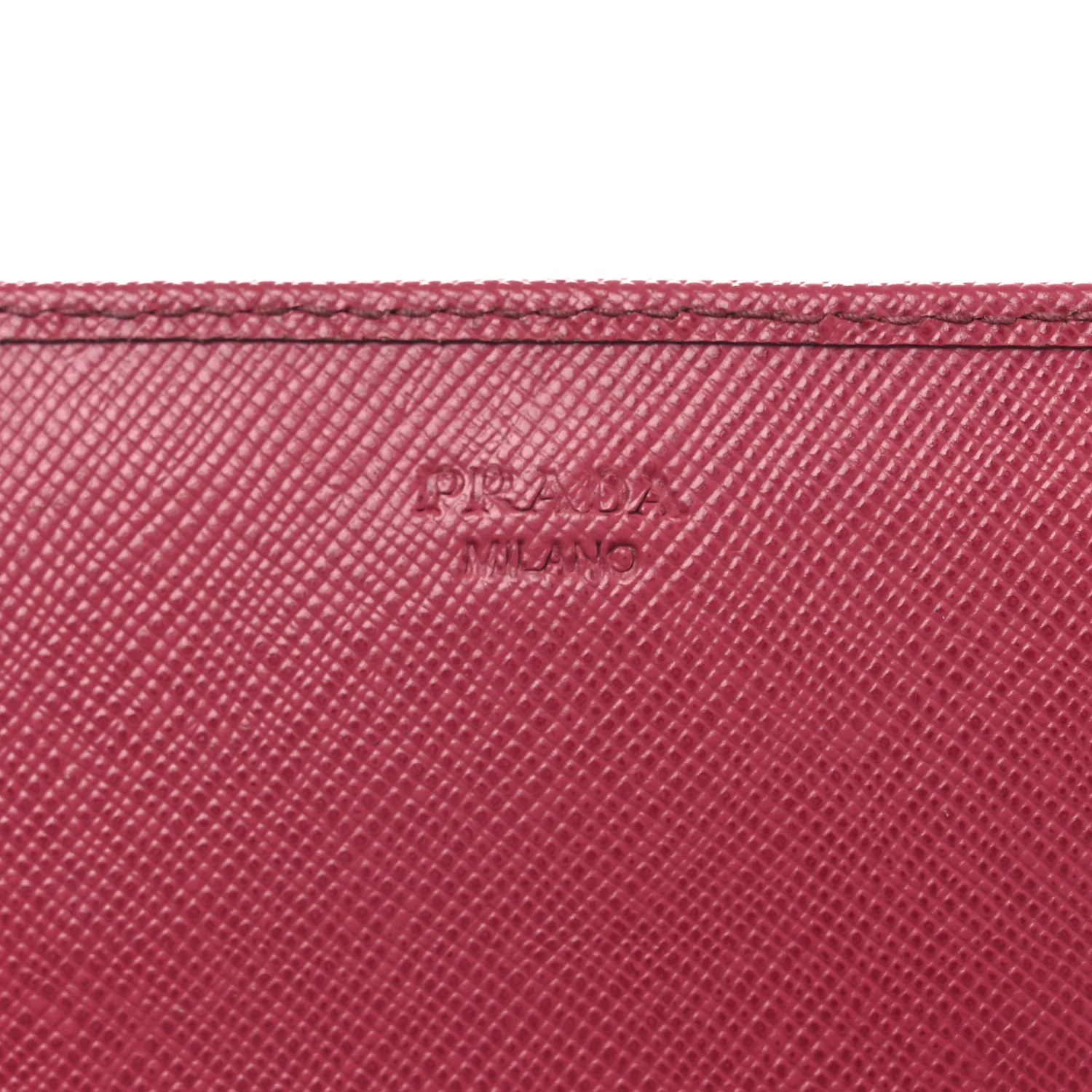 Saffiano Metal Oro Chain Wallet Peonia - Image 6