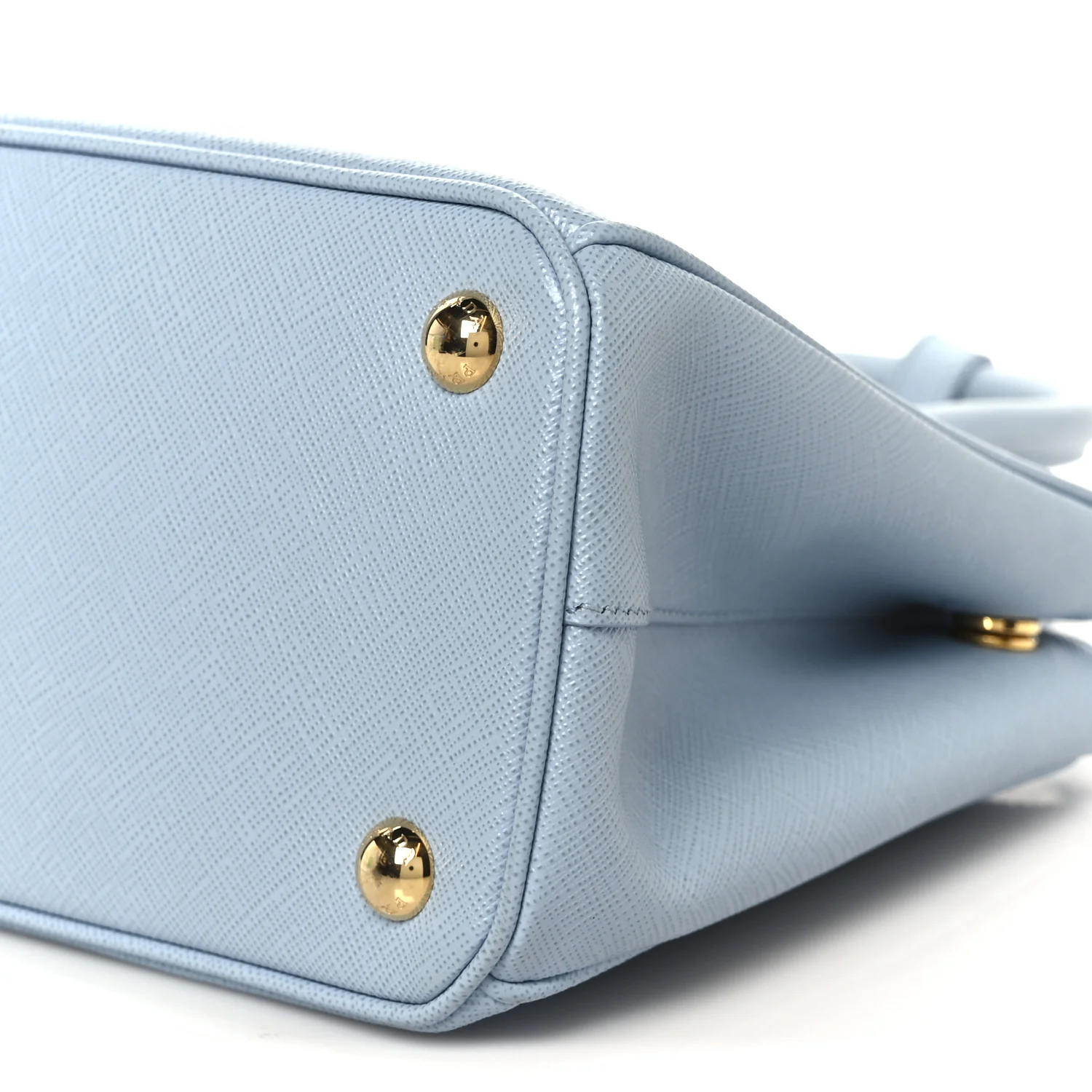 Saffiano Micro Galleria Double Zip Tote Astrale - Image 10