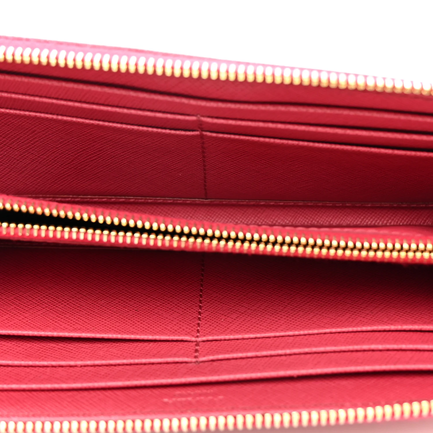 Saffiano Move Half Zip Wallet Peonia - Image 5