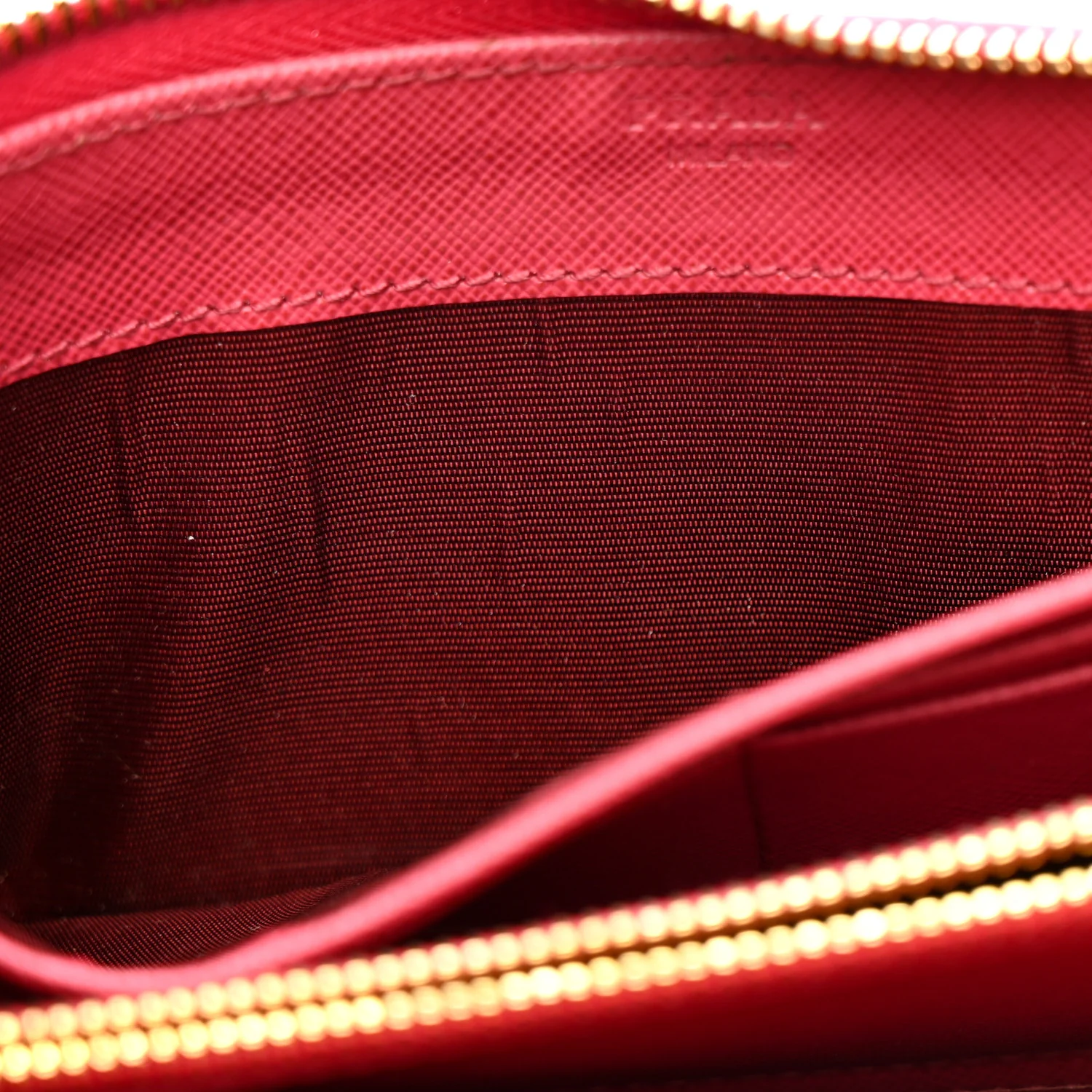 Saffiano Move Half Zip Wallet Peonia - Image 7