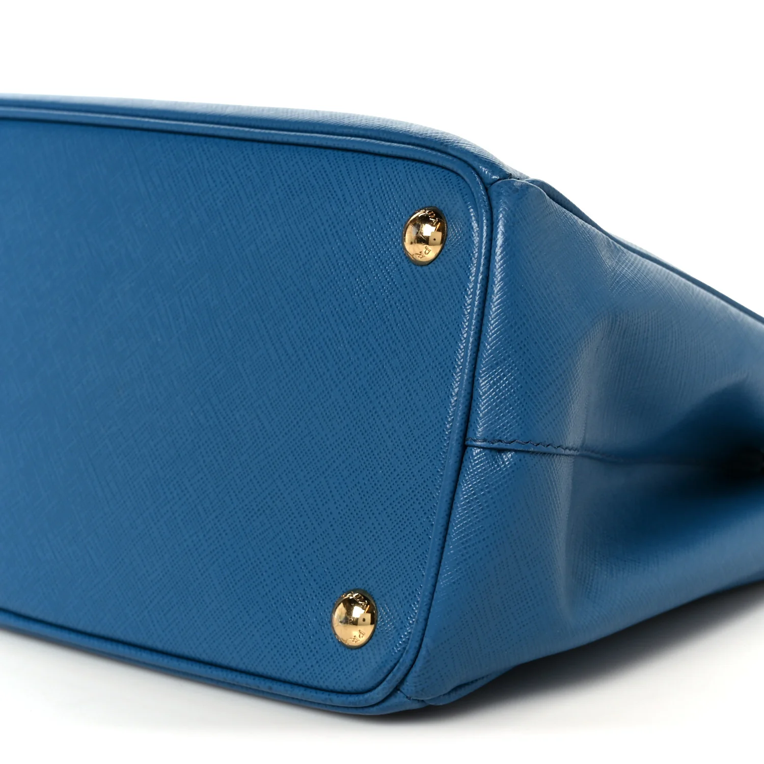 Saffiano Small Galleria Double Zip Tote Bluette - Image 11