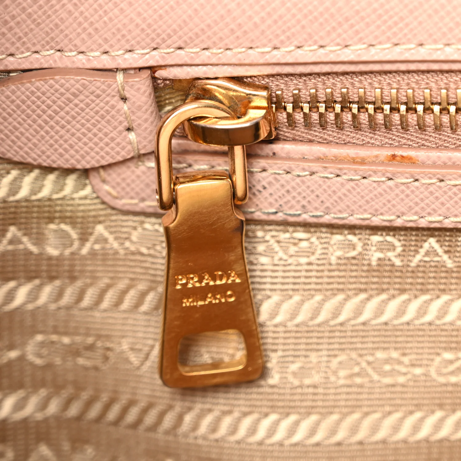 Saffiano Small Galleria Double Zip Tote Cammeo - Image 7