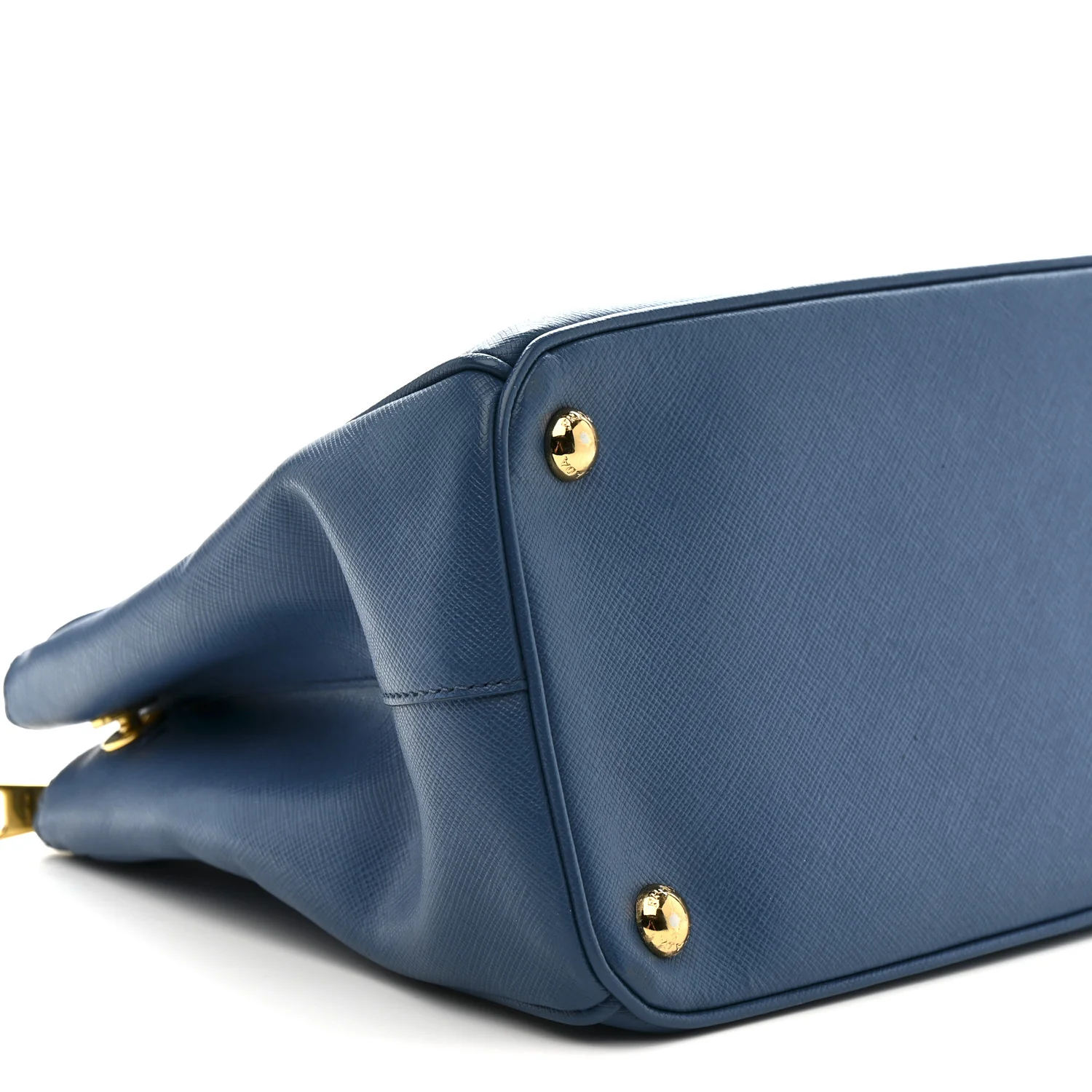 Saffiano Small Galleria Double Zip Tote Cobalto - Image 9