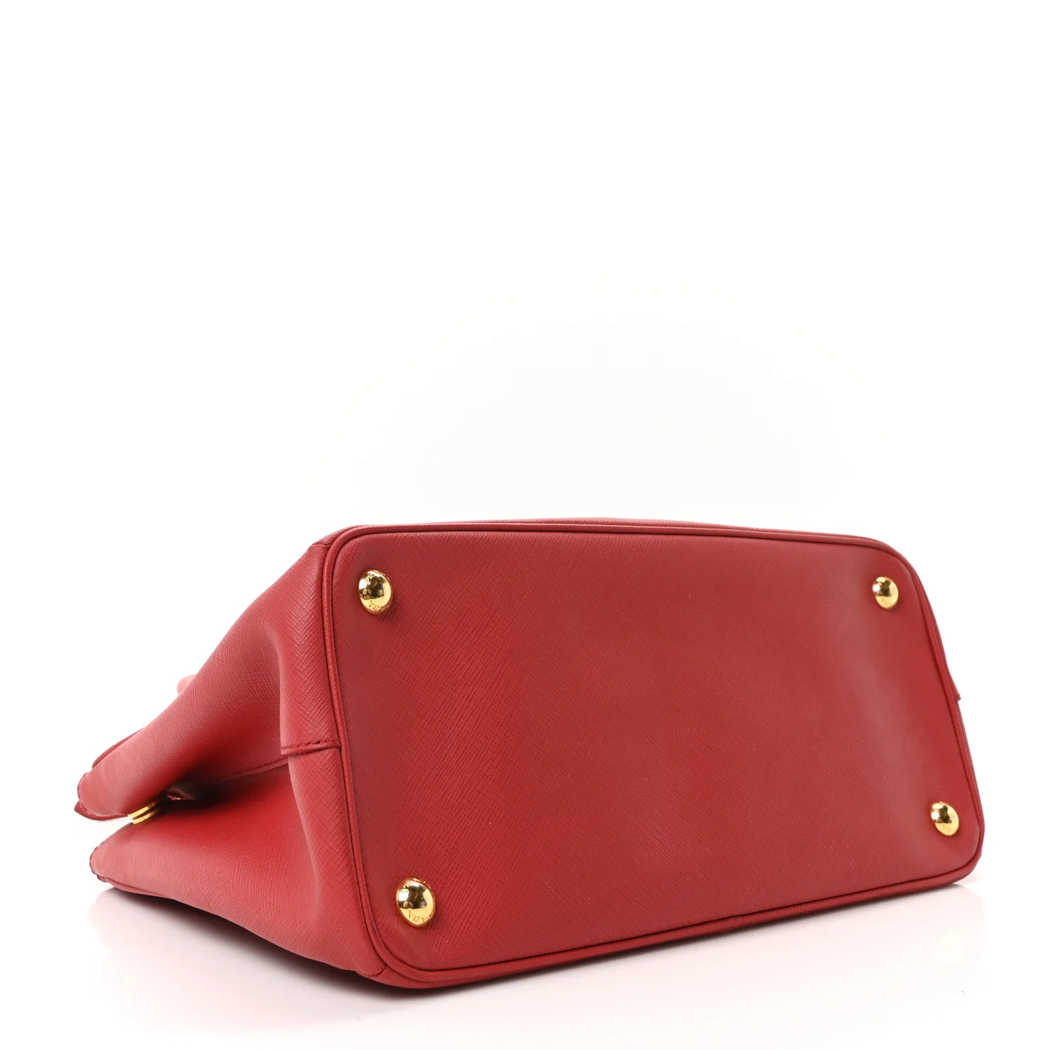 Saffiano Small Galleria Double Zip Tote Fuoco - Image 4