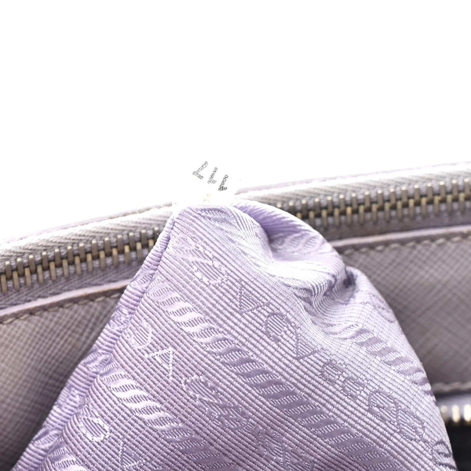 Saffiano Small Galleria Double Zip Tote Glicine - Image 12