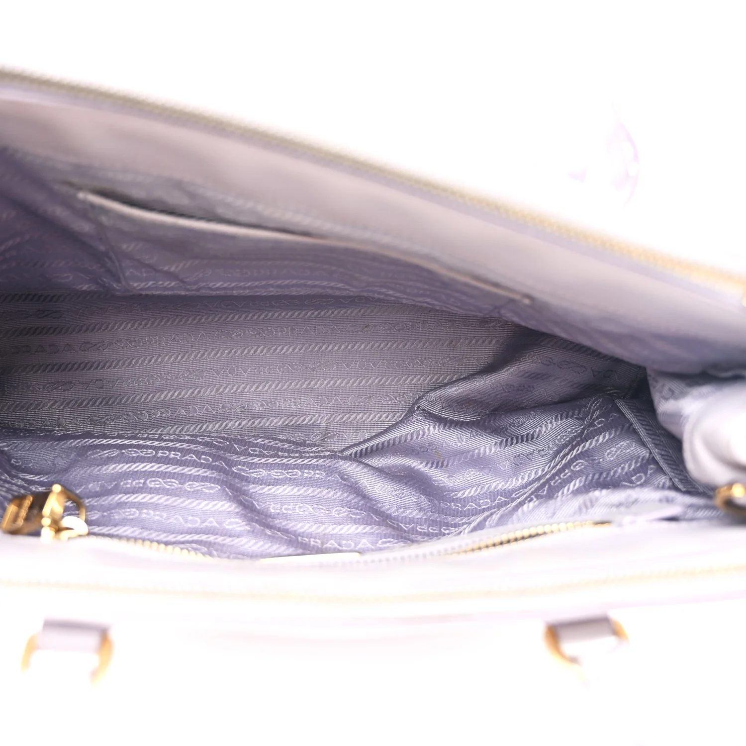 Saffiano Small Galleria Double Zip Tote Glicine - Image 8