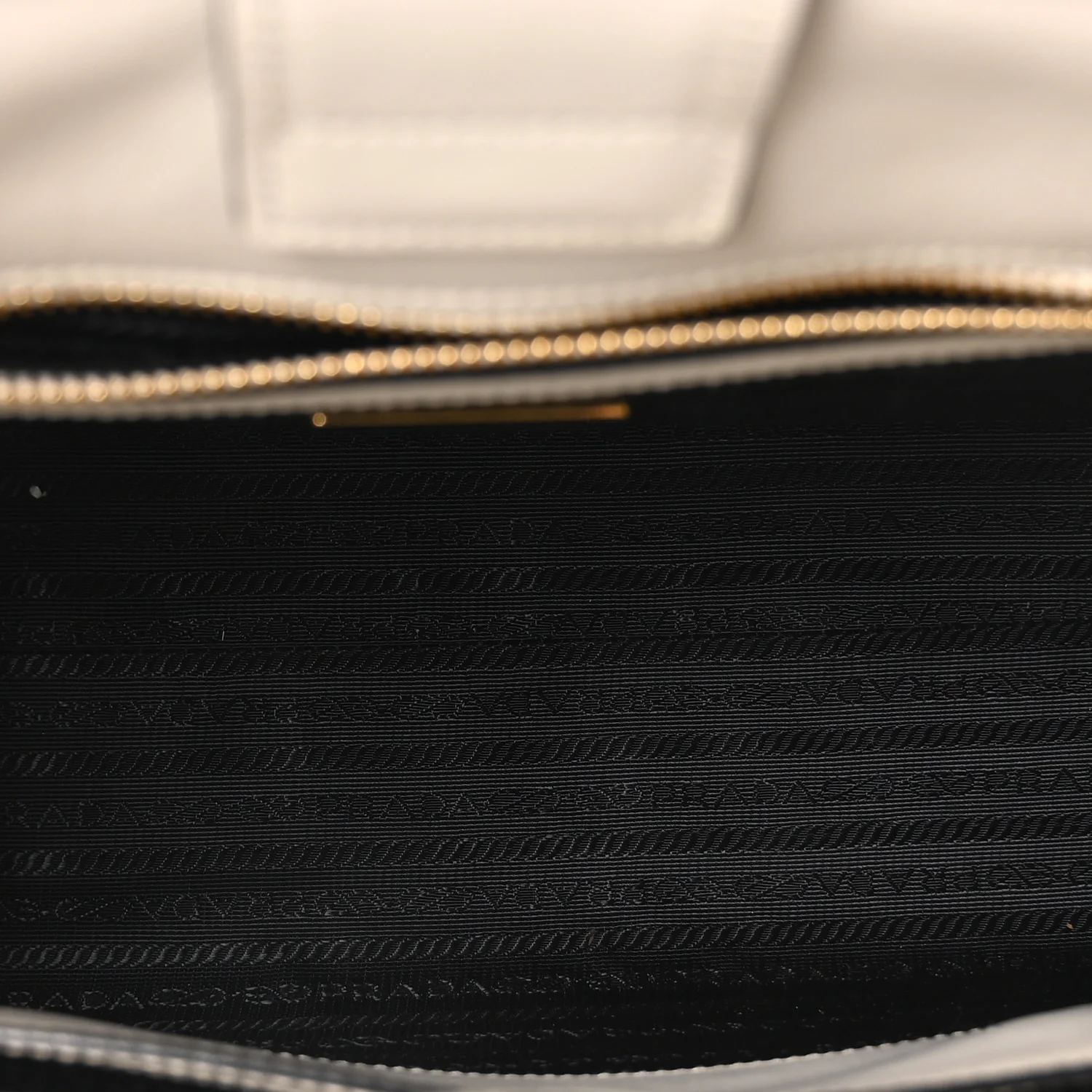 Saffiano Soft Calfskin Large Tote White - Image 5