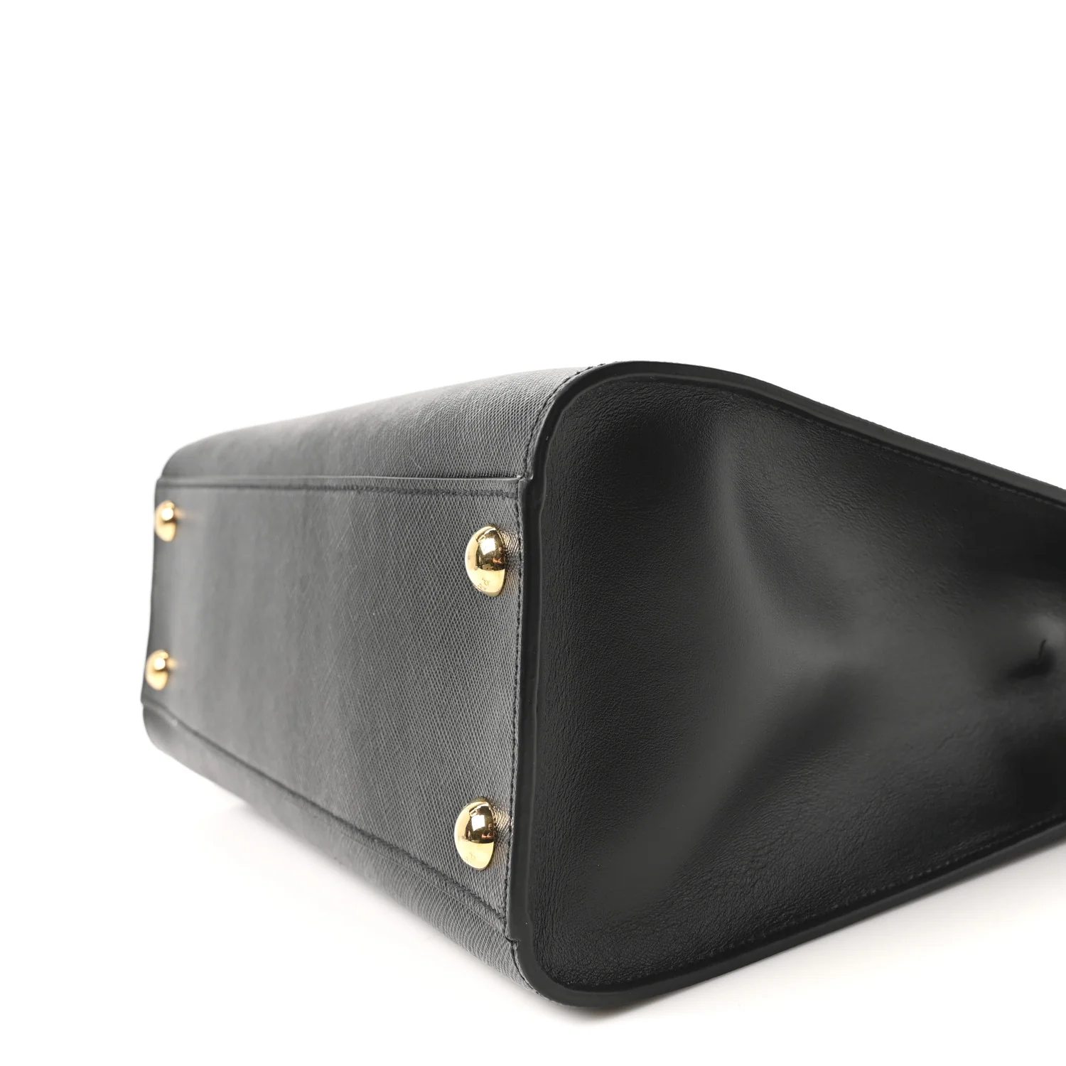 Saffiano Soft Calfskin Tote Black - Image 10