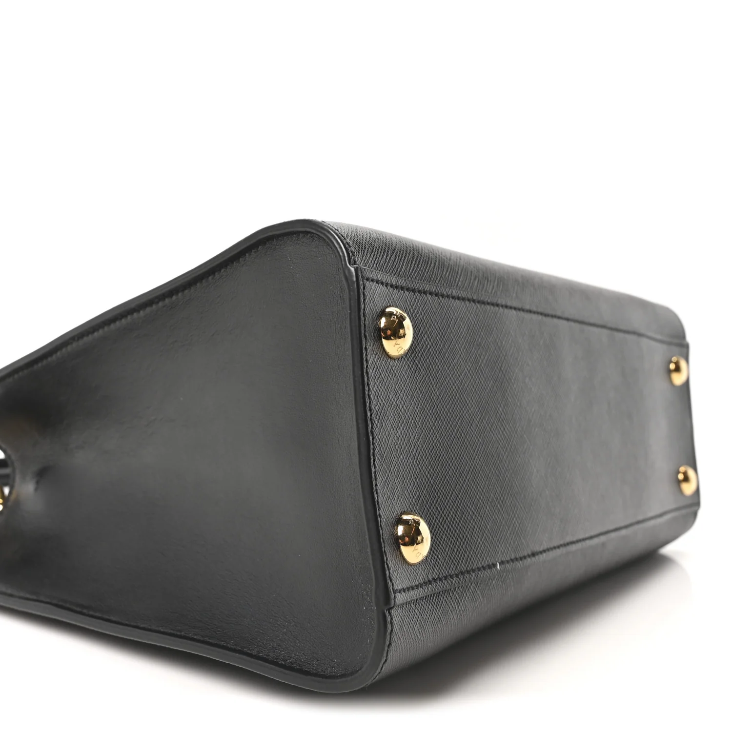 Saffiano Soft Calfskin Tote Black - Image 9