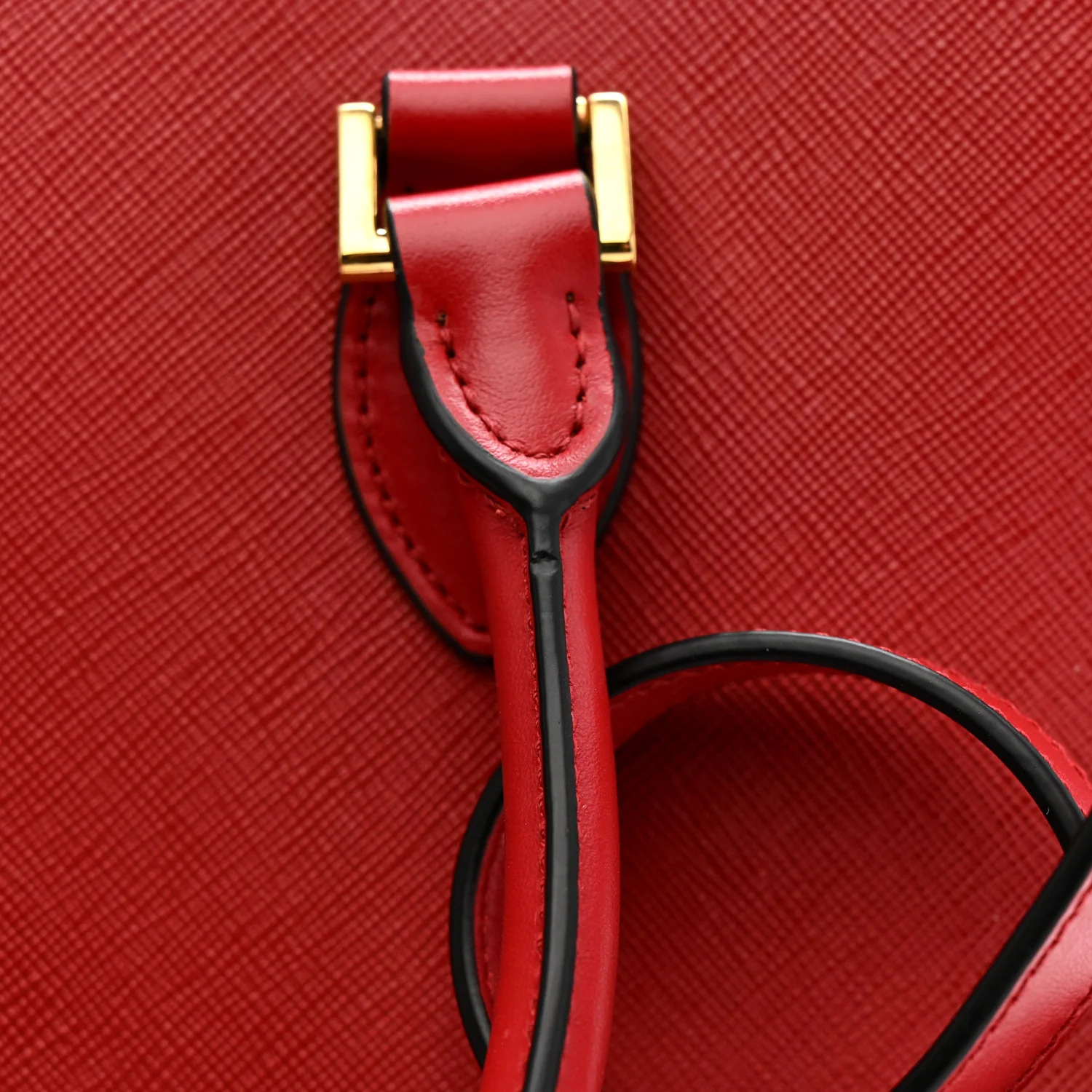 Saffiano Soft Calfskin Tote Fuoco - Image 12