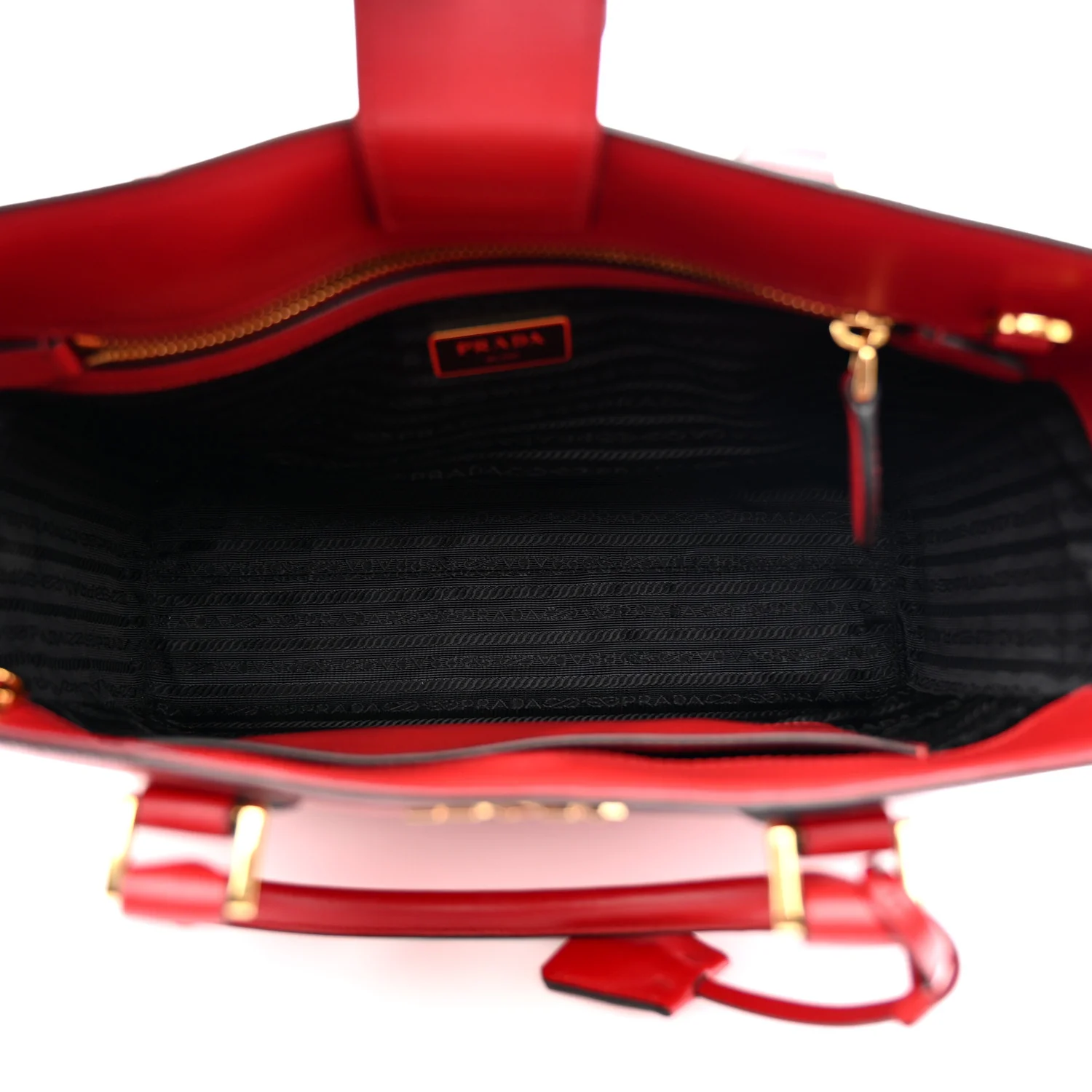 Saffiano Soft Calfskin Tote Fuoco - Image 5