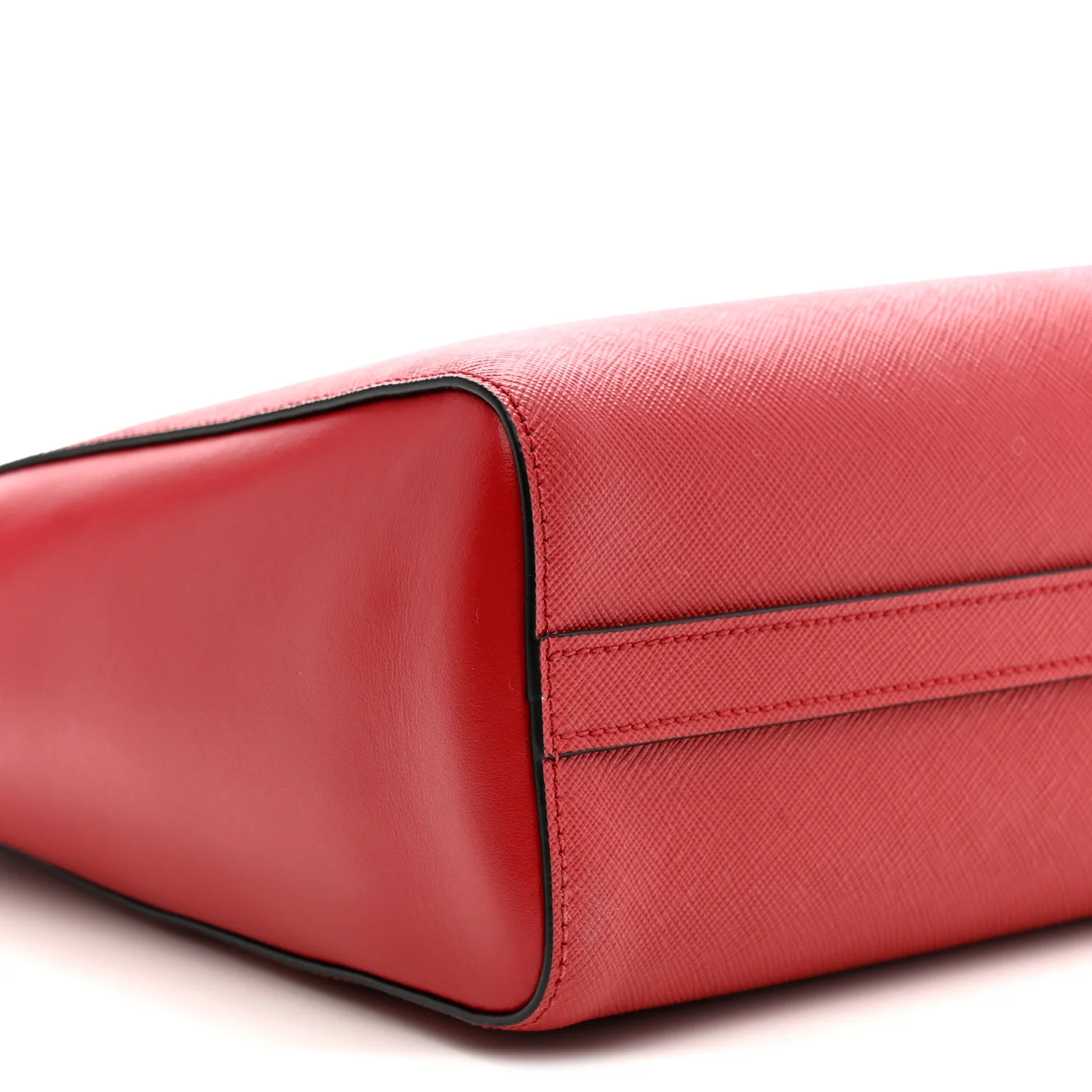 Saffiano Soft Calfskin Tote Fuoco - Image 9