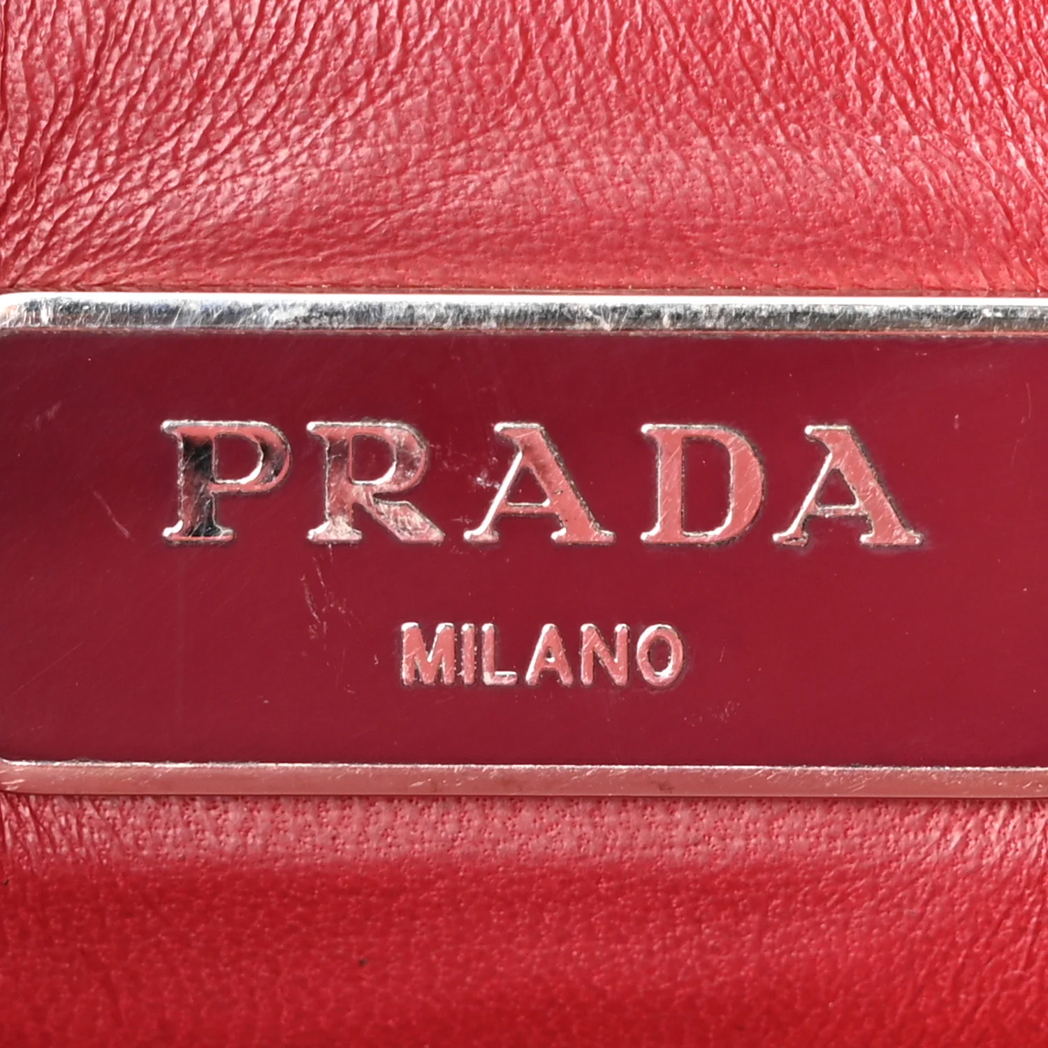 Saffiano Soft Sound Shoulder Bag Rosso - Image 6