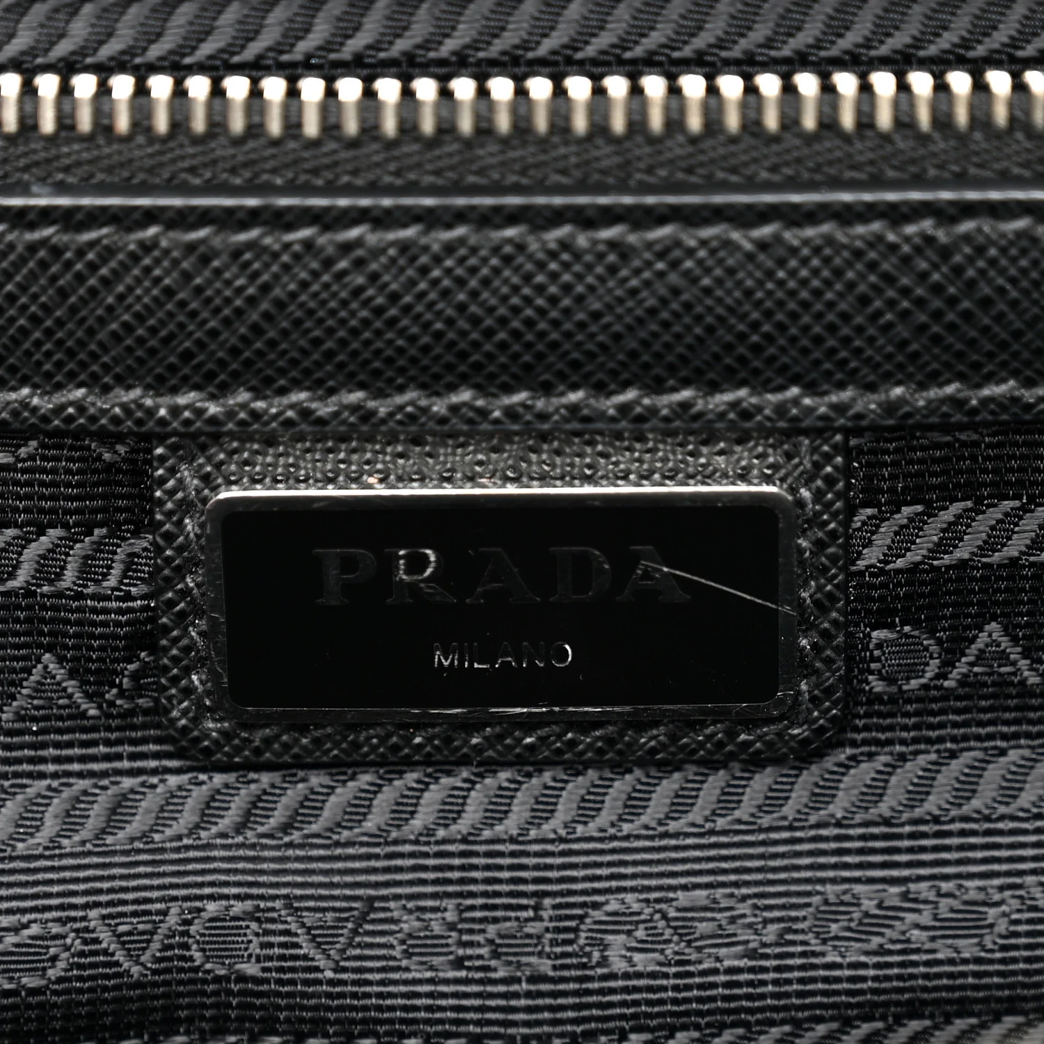 Saffiano Travel Extra Large Galleria Double Zip Black - Image 6