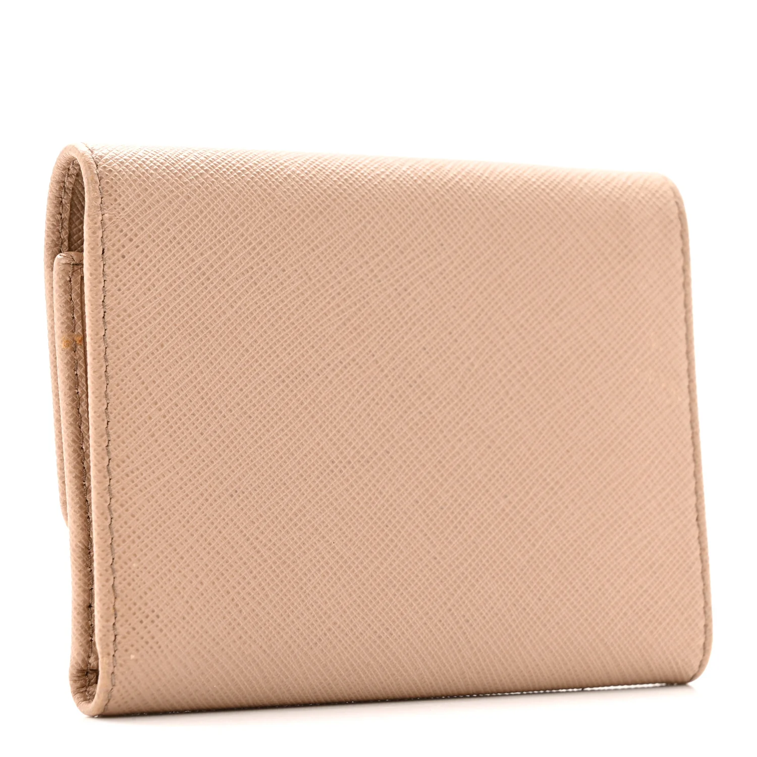 Saffiano Tri-Fold Bow Wallet Cammeo - Image 3