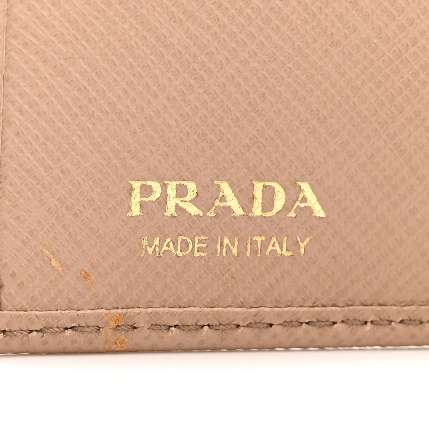 Saffiano Tri-Fold Bow Wallet Cammeo - Image 6