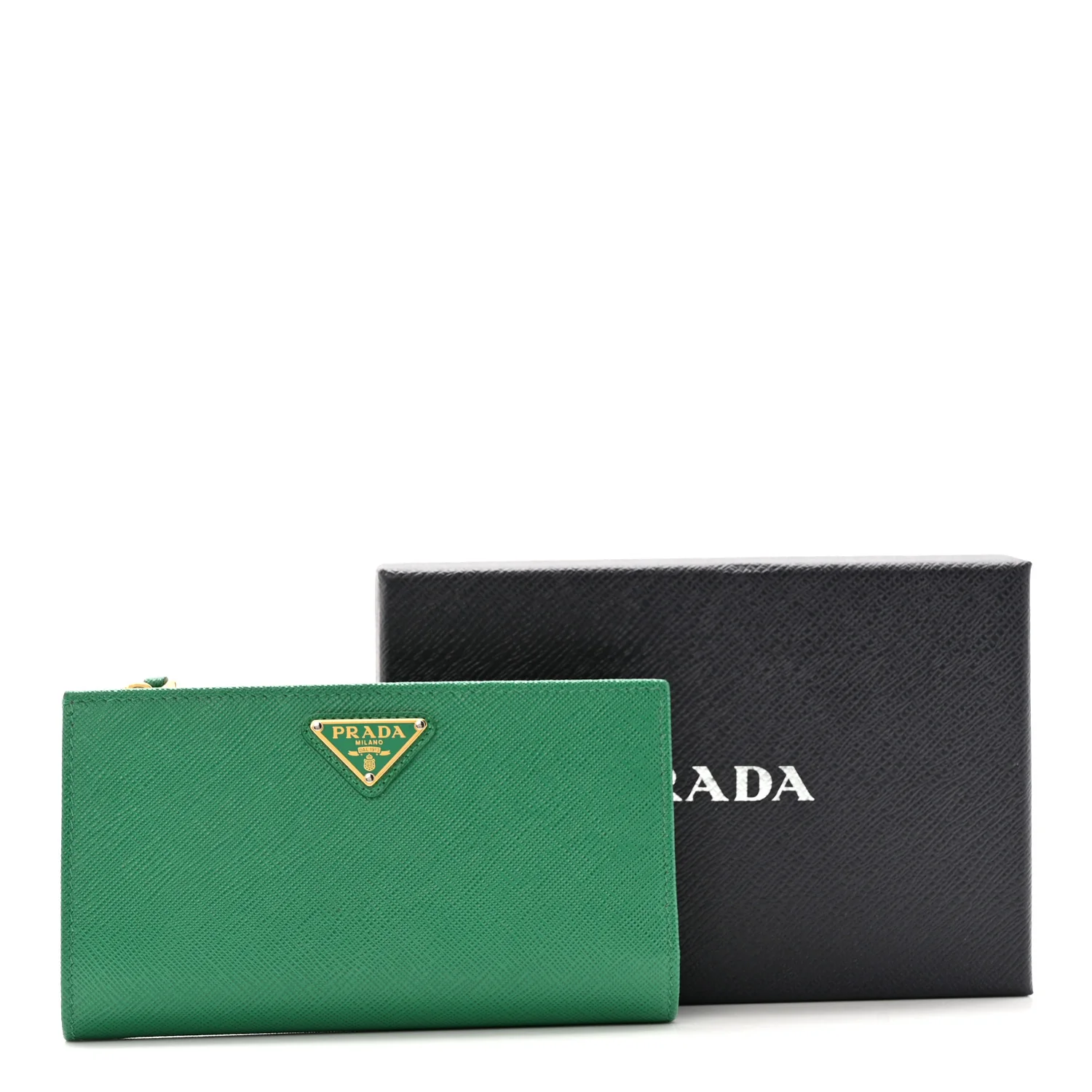 Saffiano Triangle Continental Zip Wallet Mango - Image 11
