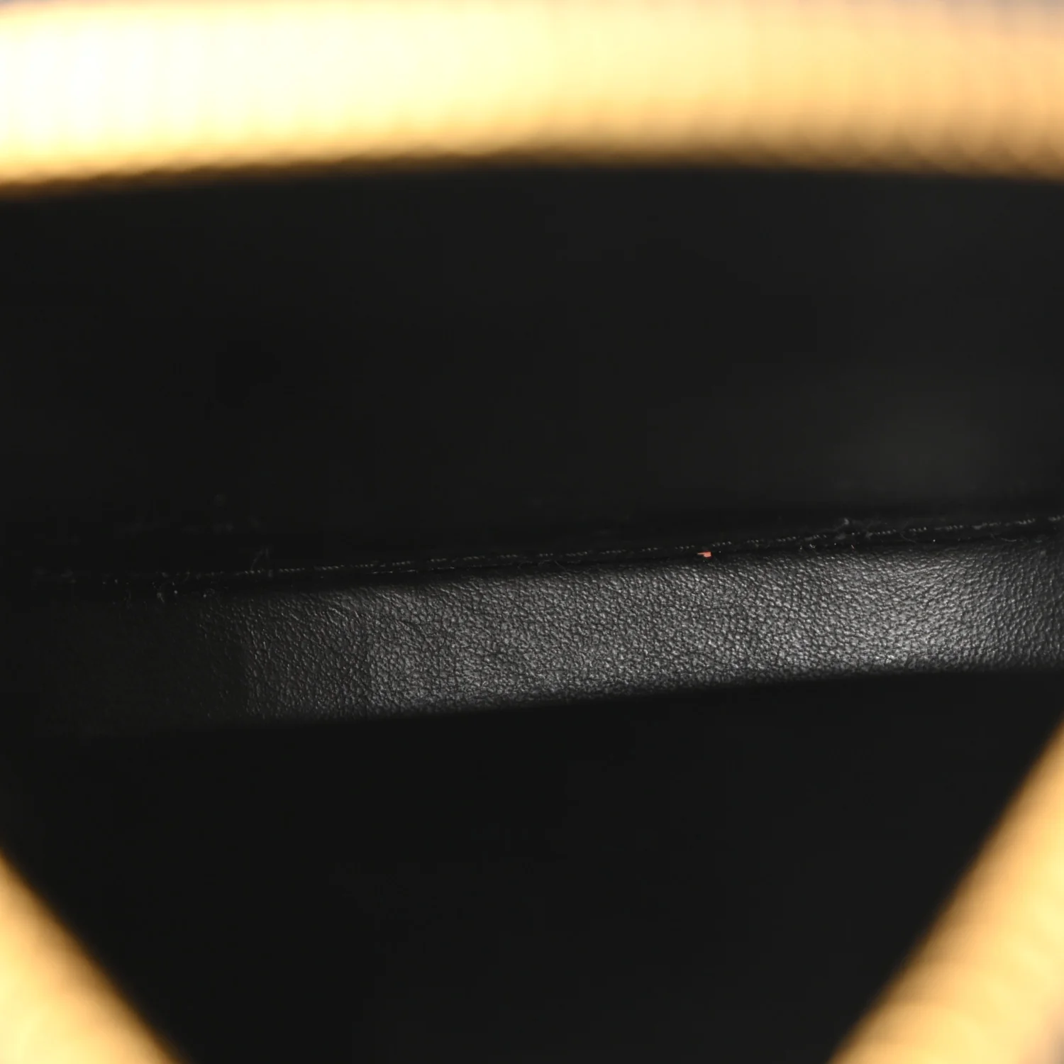 Saffiano Triangle Mini Bag Black - Image 12