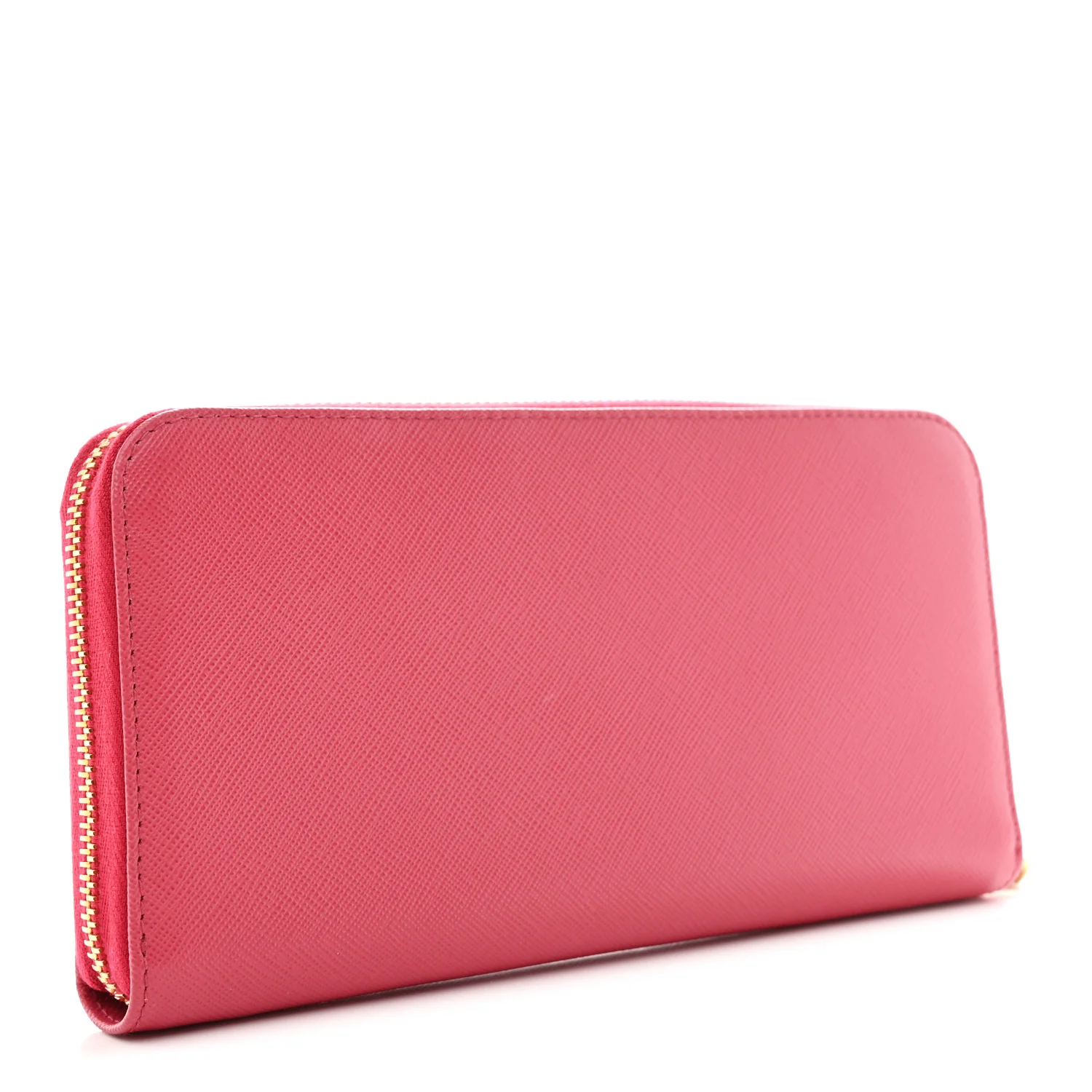 Saffiano Triangle Zip Around Wallet Peonia - Image 3