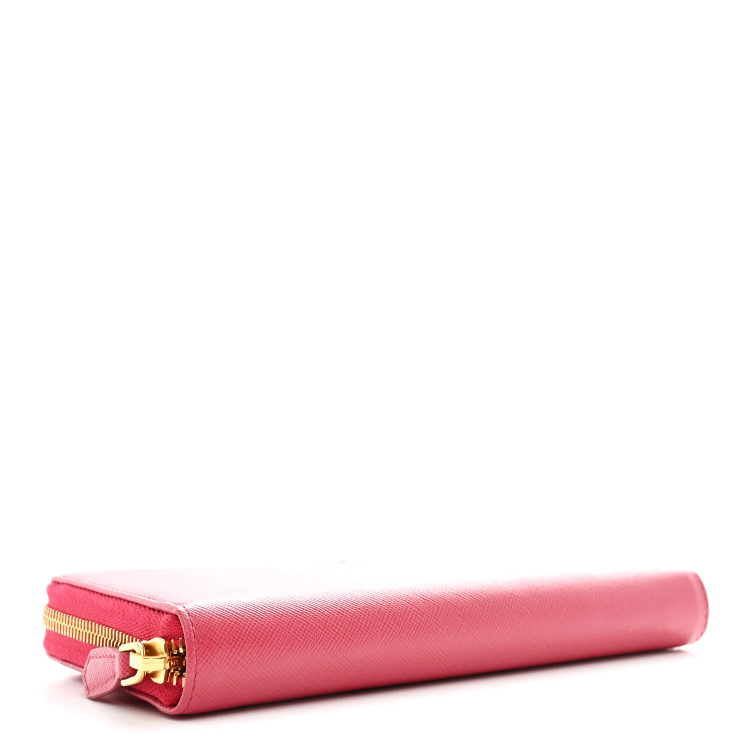Saffiano Triangle Zip Around Wallet Peonia - Image 4
