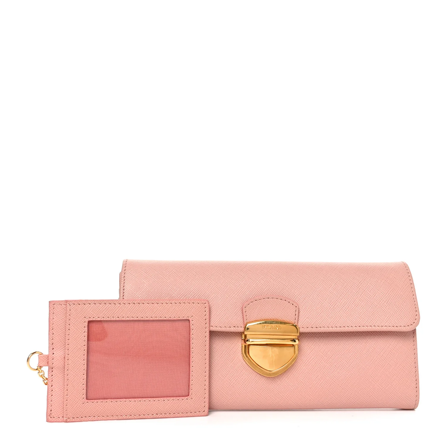 Saffiano Tuc Continental Flap Wallet Orchidea - Image 3