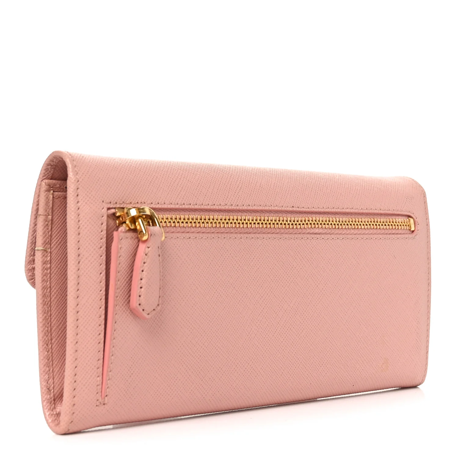 Saffiano Tuc Continental Flap Wallet Orchidea - Image 4