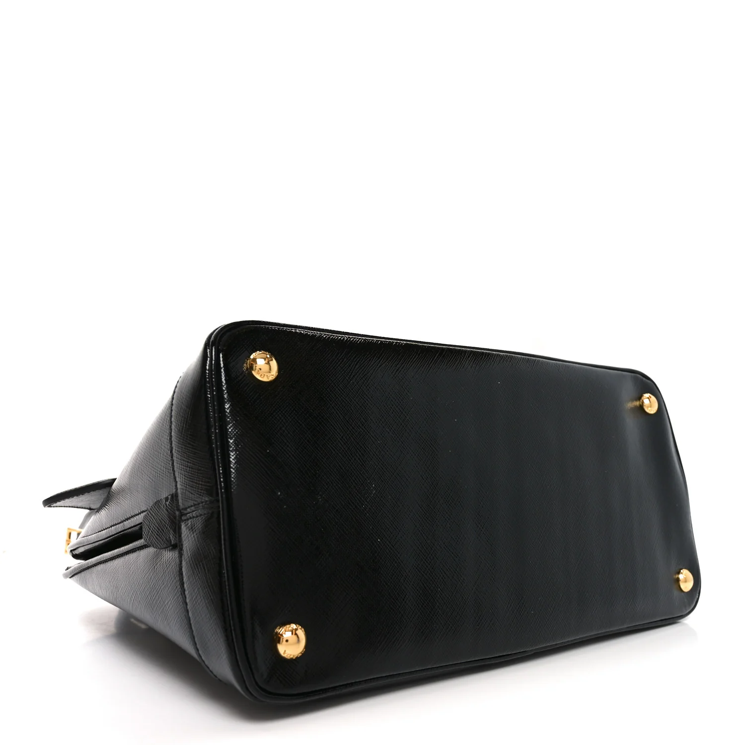 Saffiano Vernice Medium Open Promenade Tote Black - Image 4