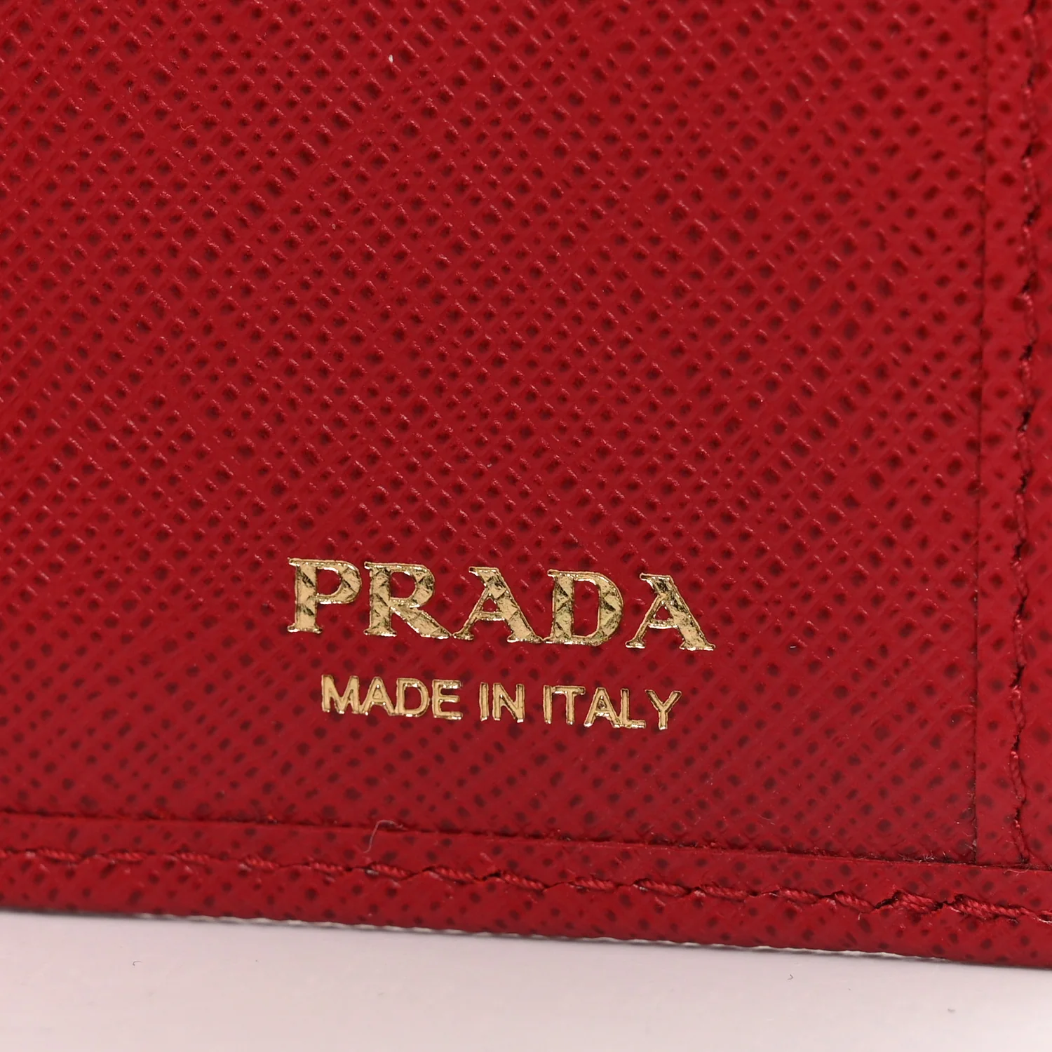 Saffiano Zip Top Compact Wallet Fuoco - Image 6