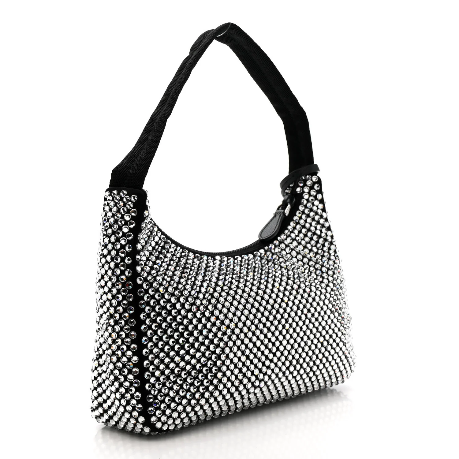 Satin Crystal Mini Re-Edition 2000 Bag Cristal - Image 3
