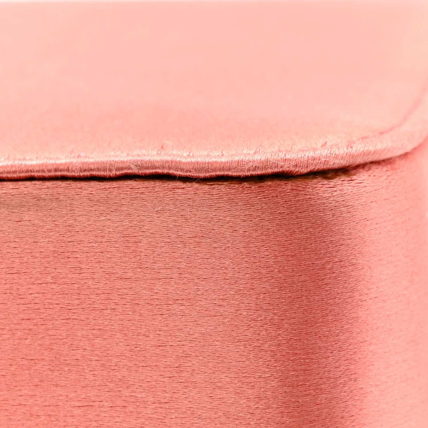 Satin Raso Stones Embellished Top Handle Bag Corallo - Image 12