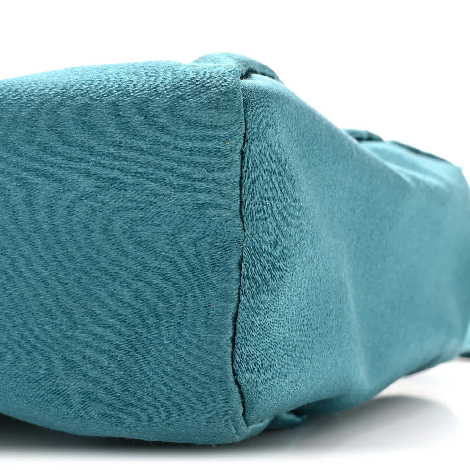 Satin Soft Evening Bag Turchese - Image 10
