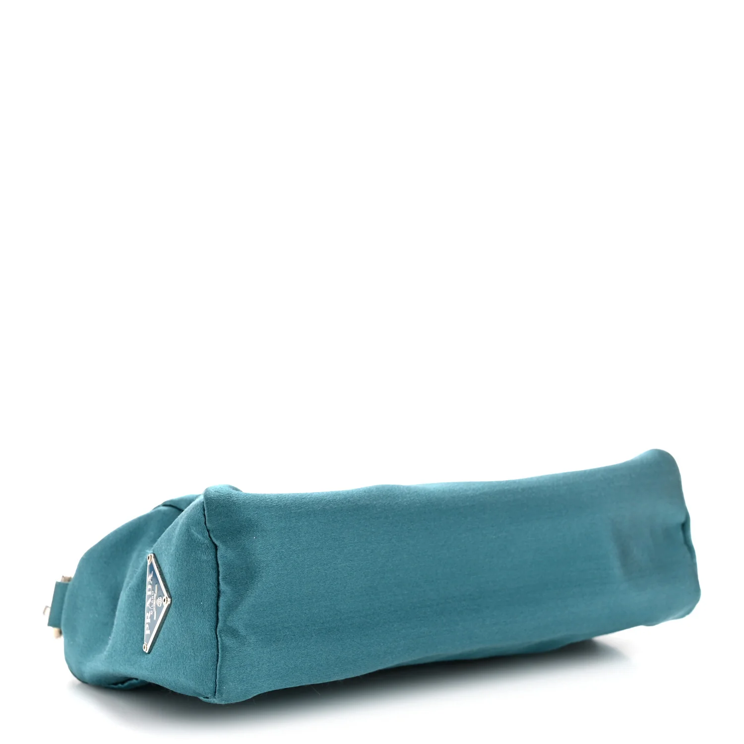Satin Soft Evening Bag Turchese - Image 4