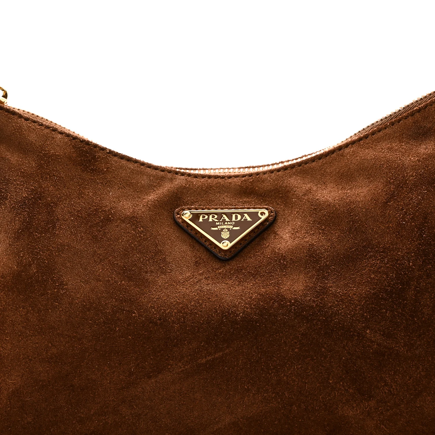 Scamosciato Suede Medium Aimee Shoulder Bag Cacao - Image 7