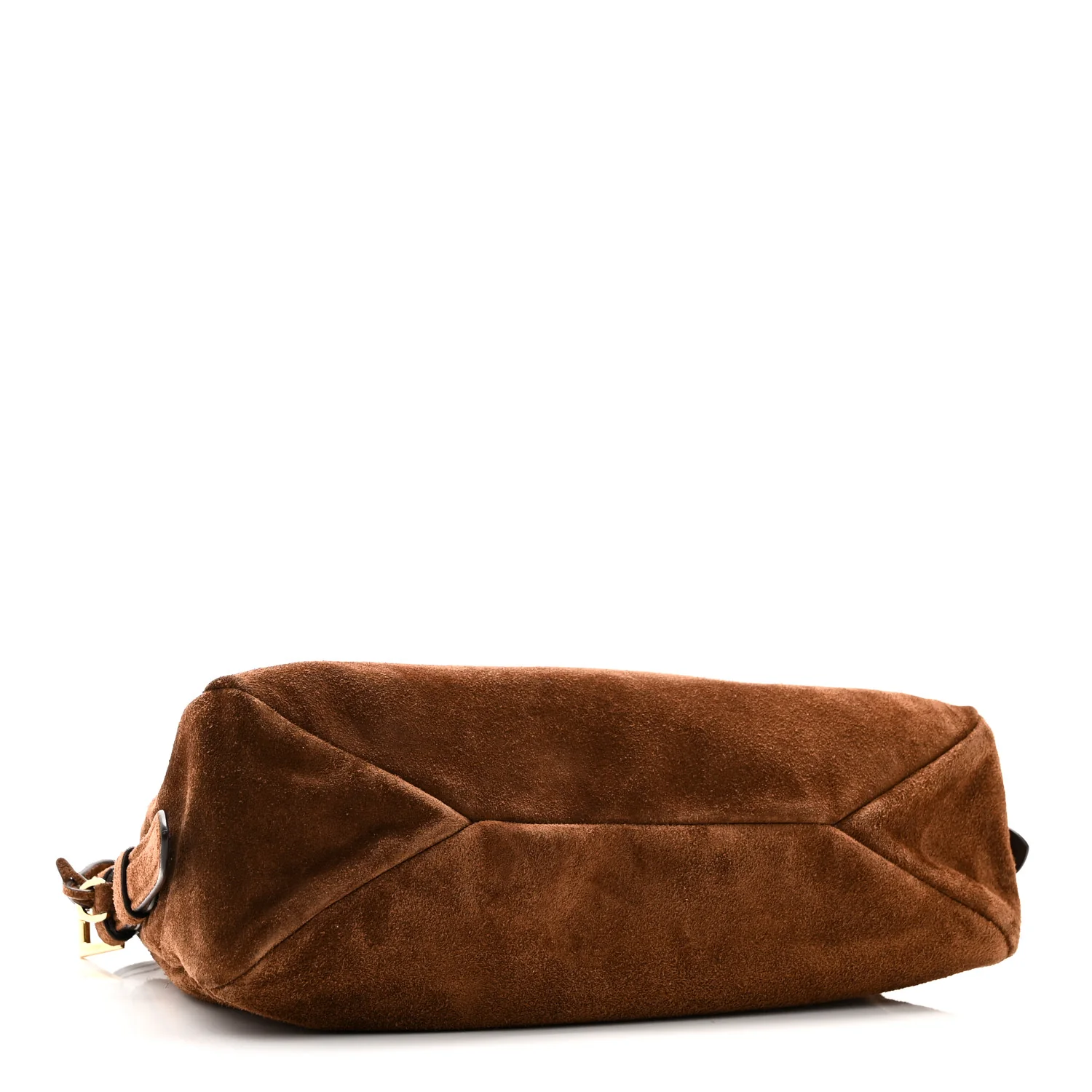 Scamosciato Suede Medium Aimee Shoulder Bag Cacao - Image 8