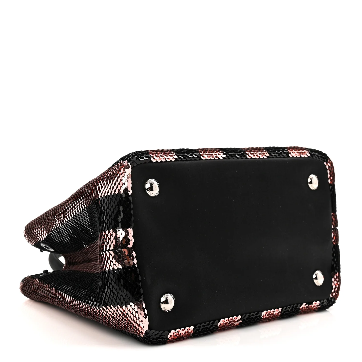 Sequin Broccato Tote Black Cipria - Image 4