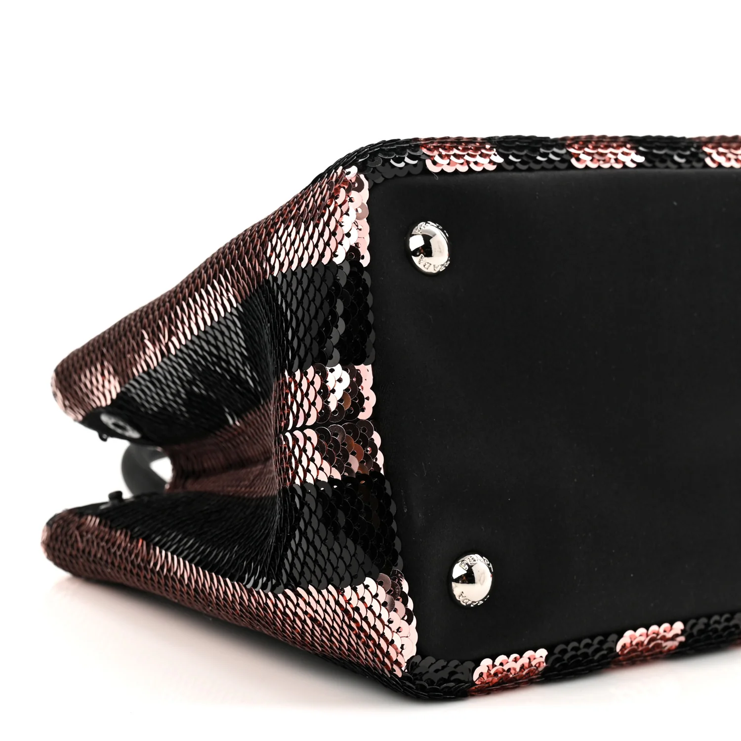 Sequin Broccato Tote Black Cipria - Image 8