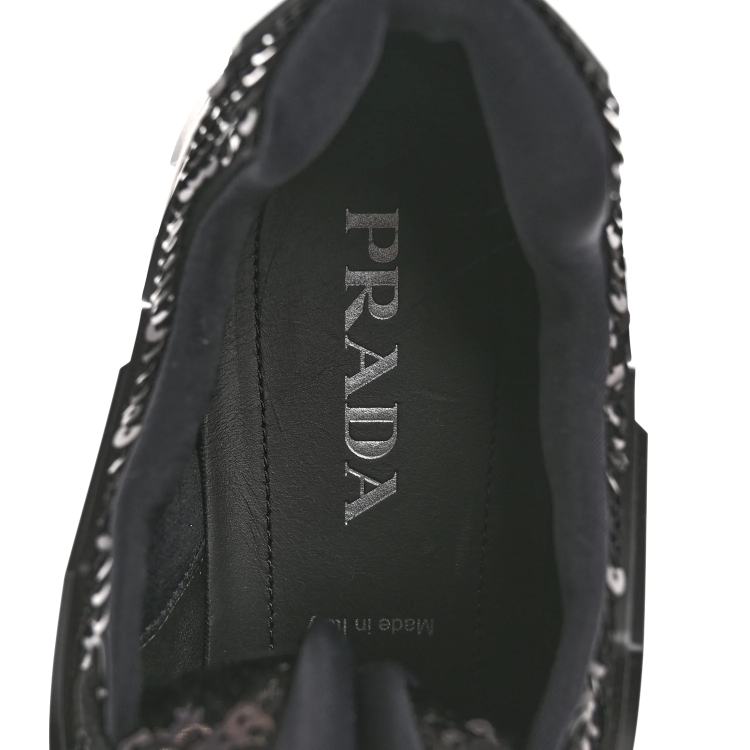 Sequin Cotton Rubber Mens Cloudbust Thunder Sneakers 9 Black - Image 7