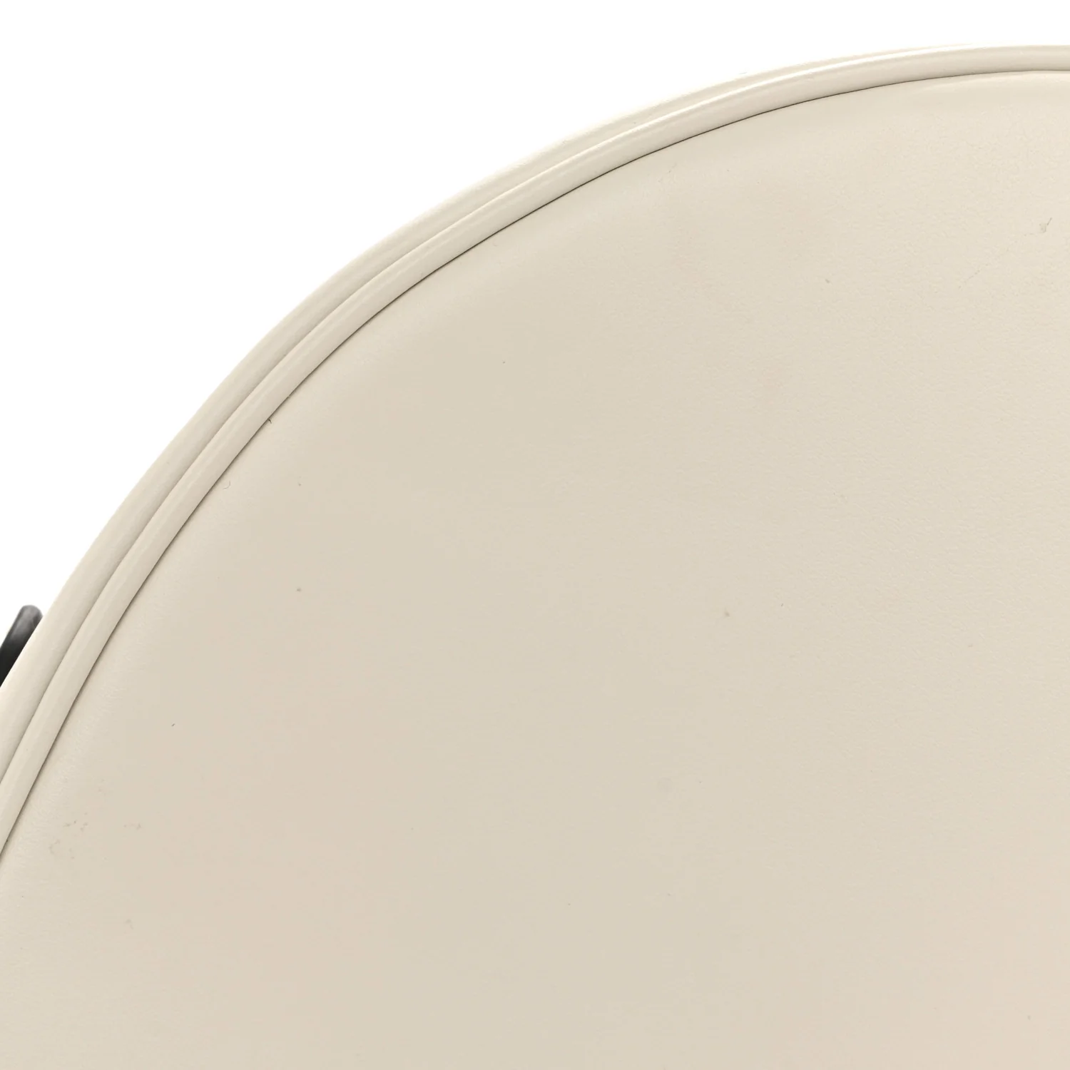 Soft Calfskin Arque Shoulder Bag White - Image 13