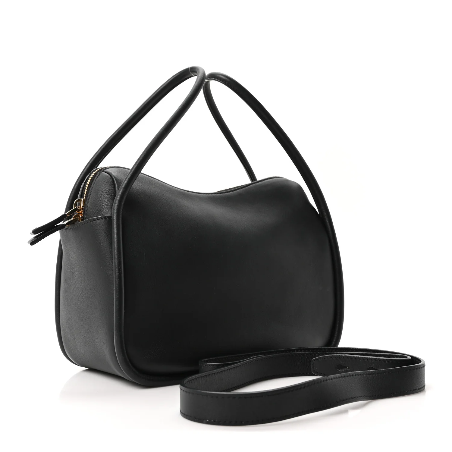 Soft Calfskin Darling Shoulder Bag Black - Image 3