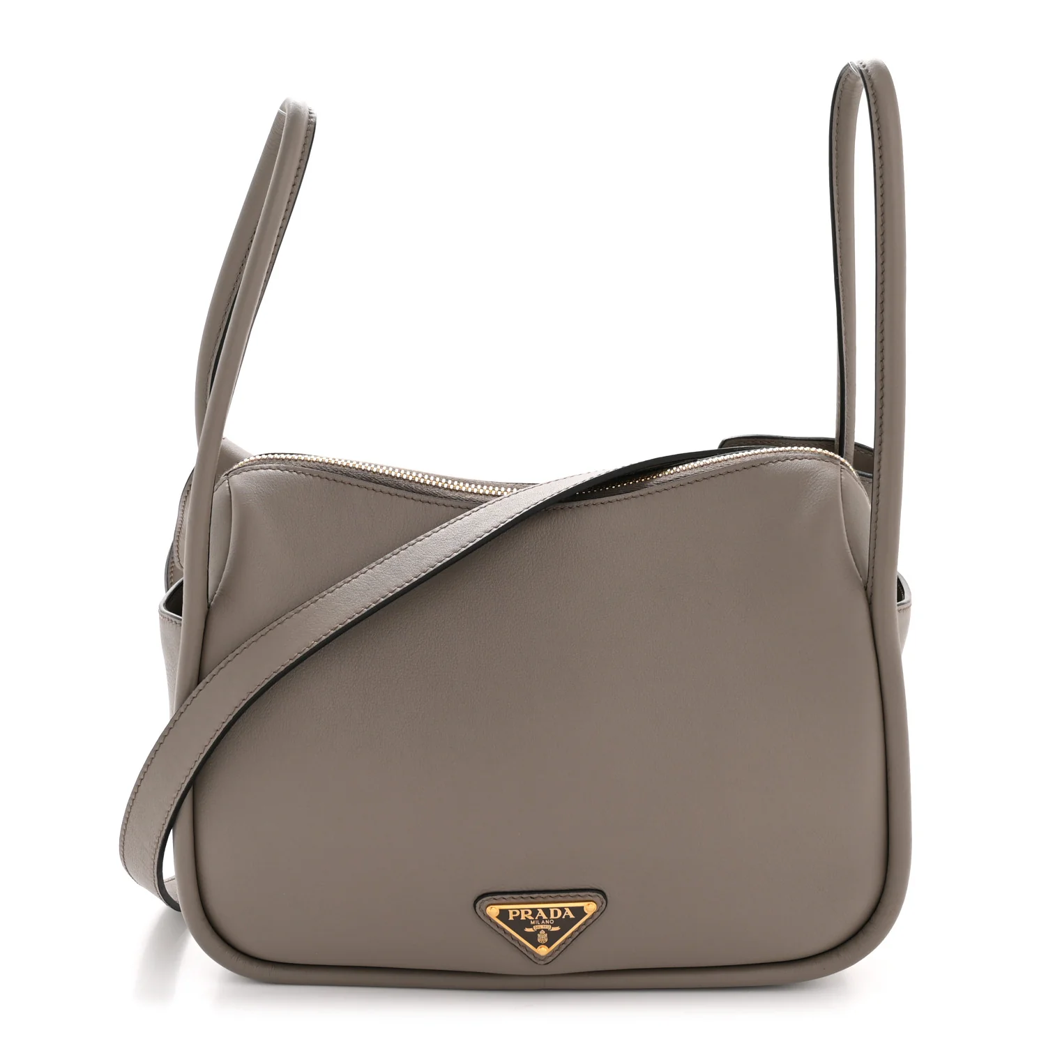 Soft Calfskin Darling Shoulder Bag Clay