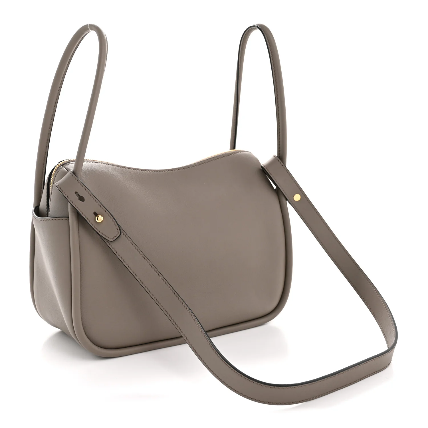 Soft Calfskin Darling Shoulder Bag Clay - Image 3