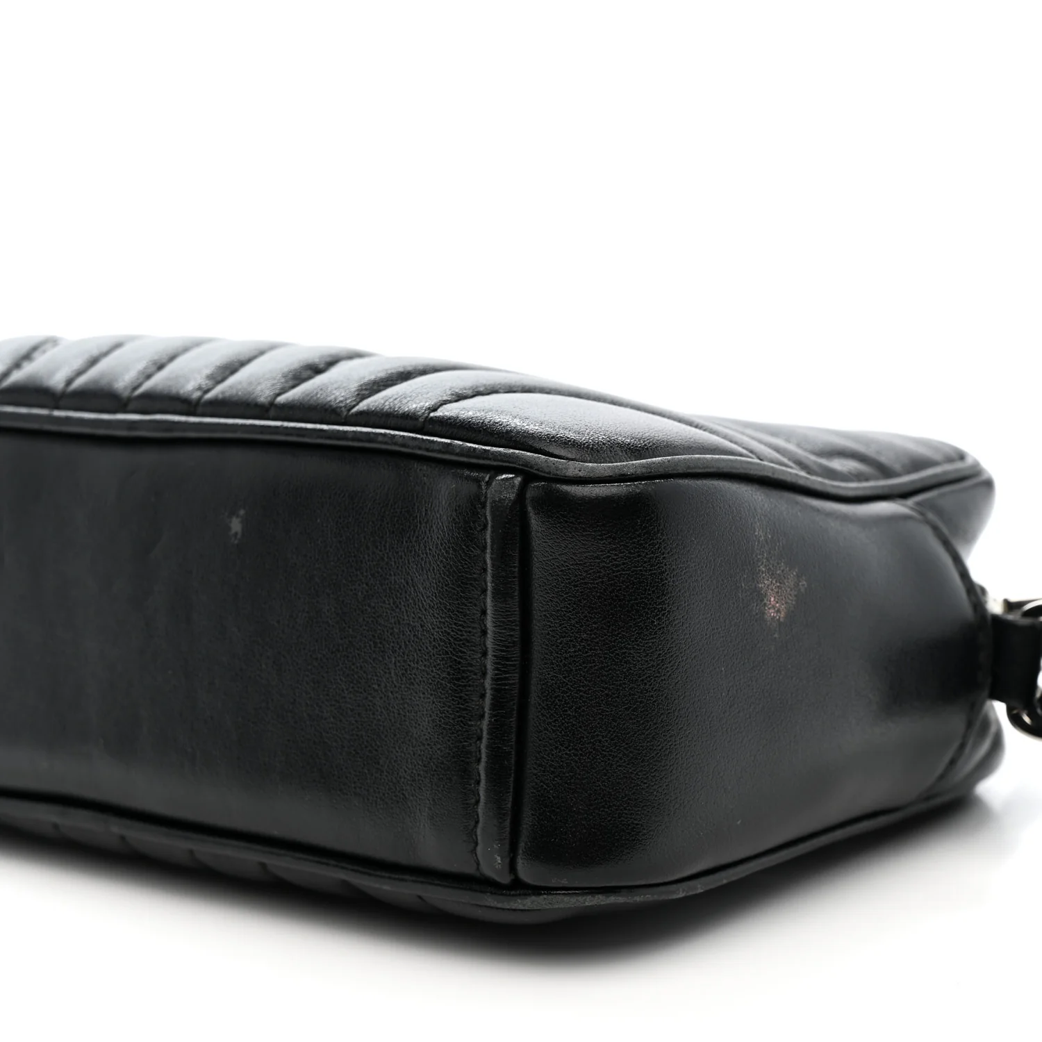 Soft Calfskin Diagramme Camera Bag Black - Image 10