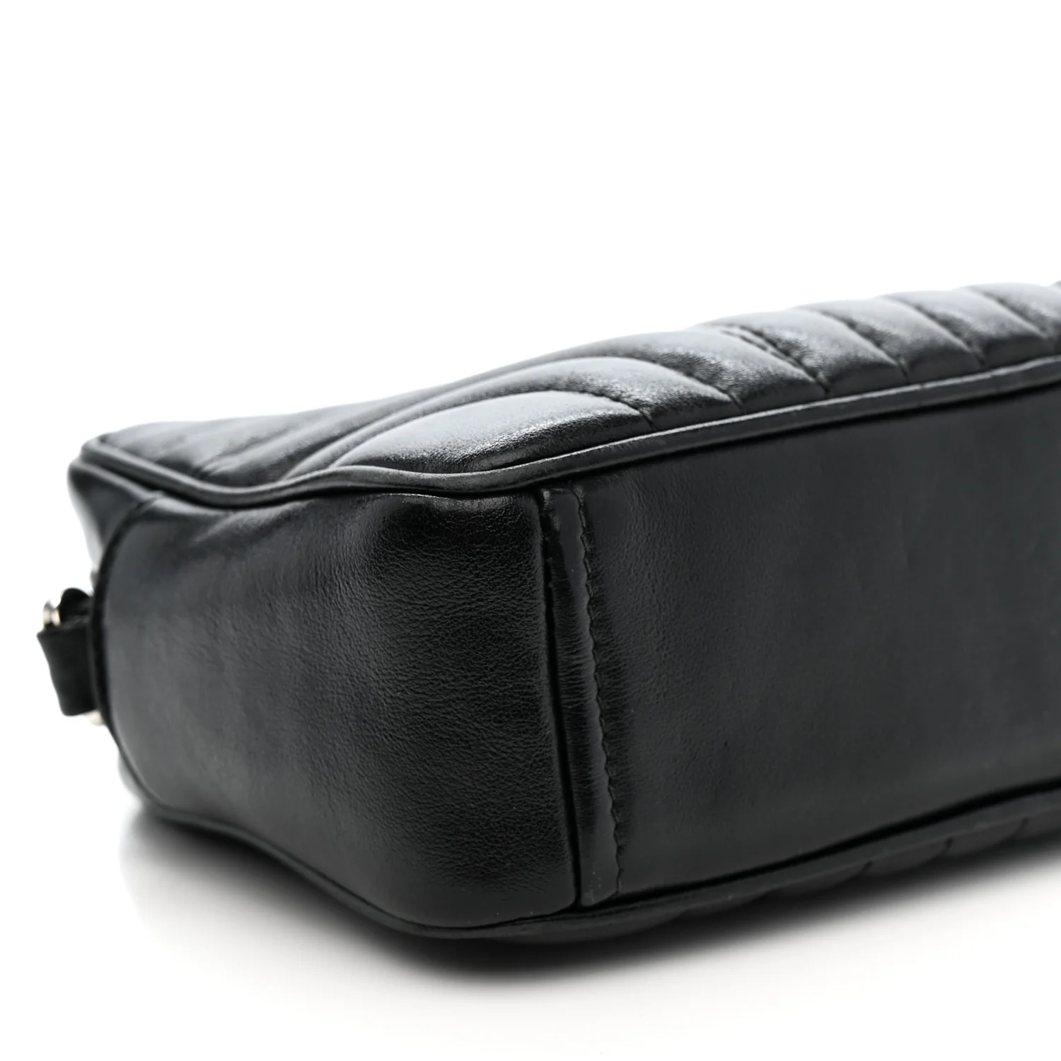Soft Calfskin Diagramme Camera Bag Black - Image 9