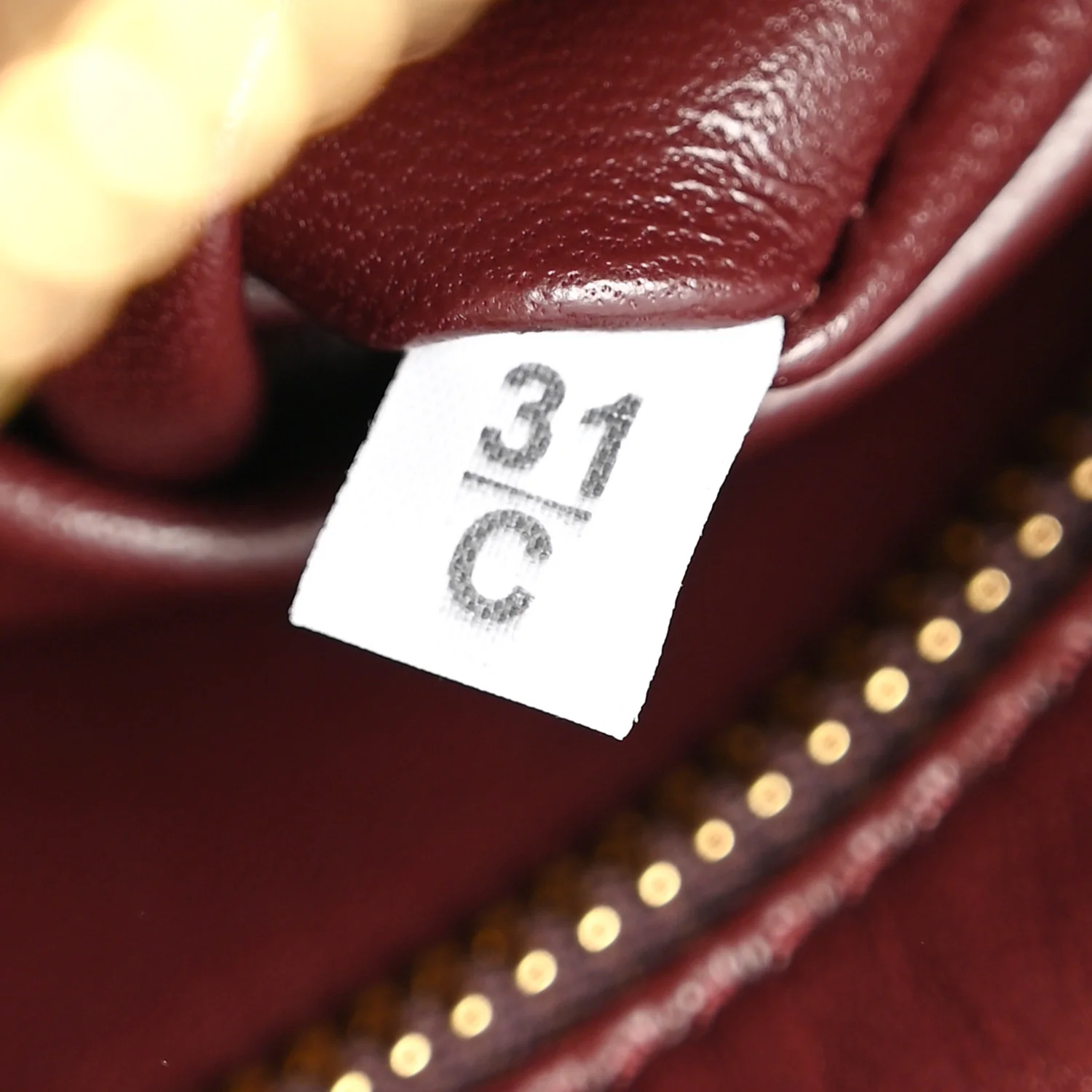 Soft Calfskin Medium Aimée Shoulder Bag Burgundy - Image 7