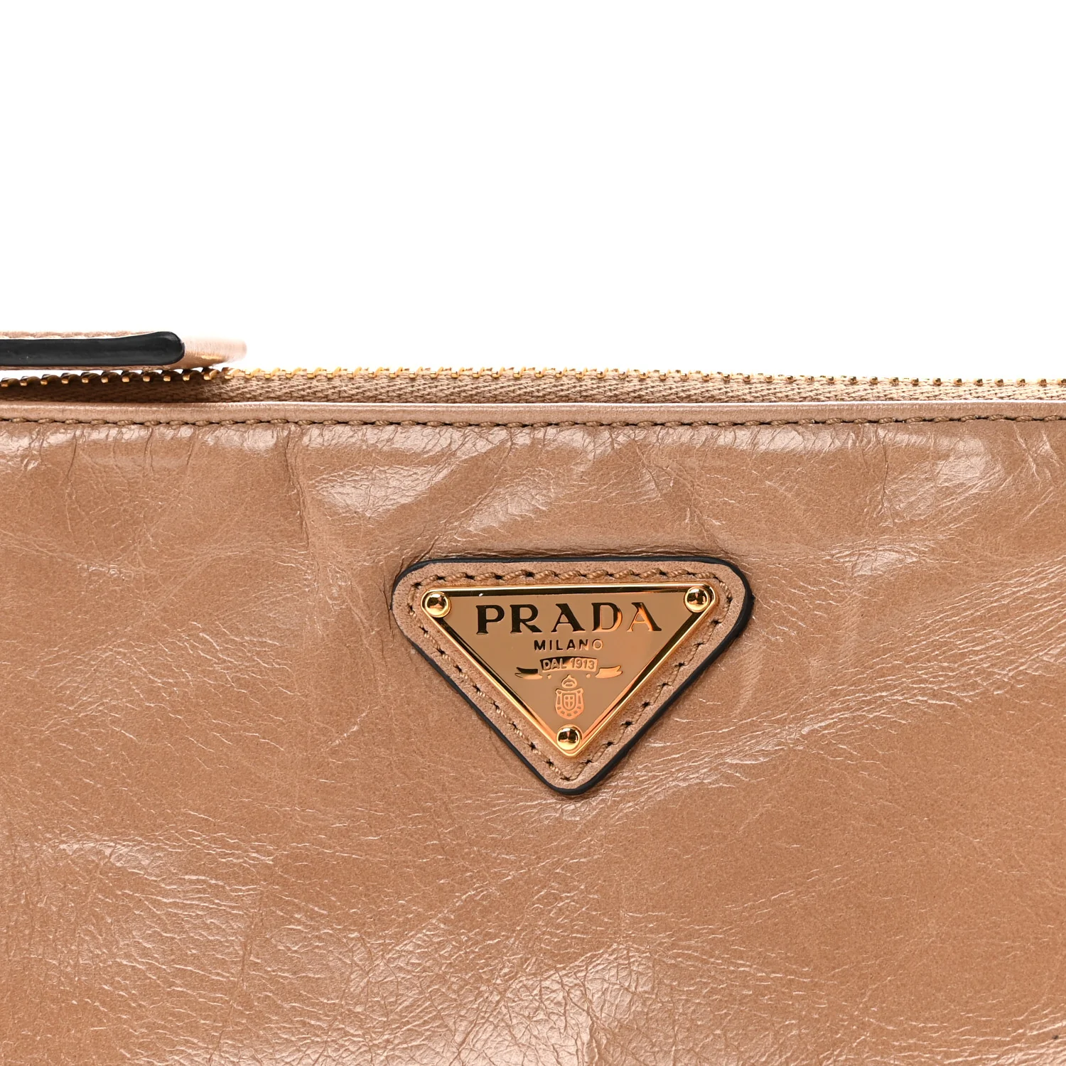 Soft Lux Calfskin Re-Edition 2002 Shoulder Bag Travertine - Image 7