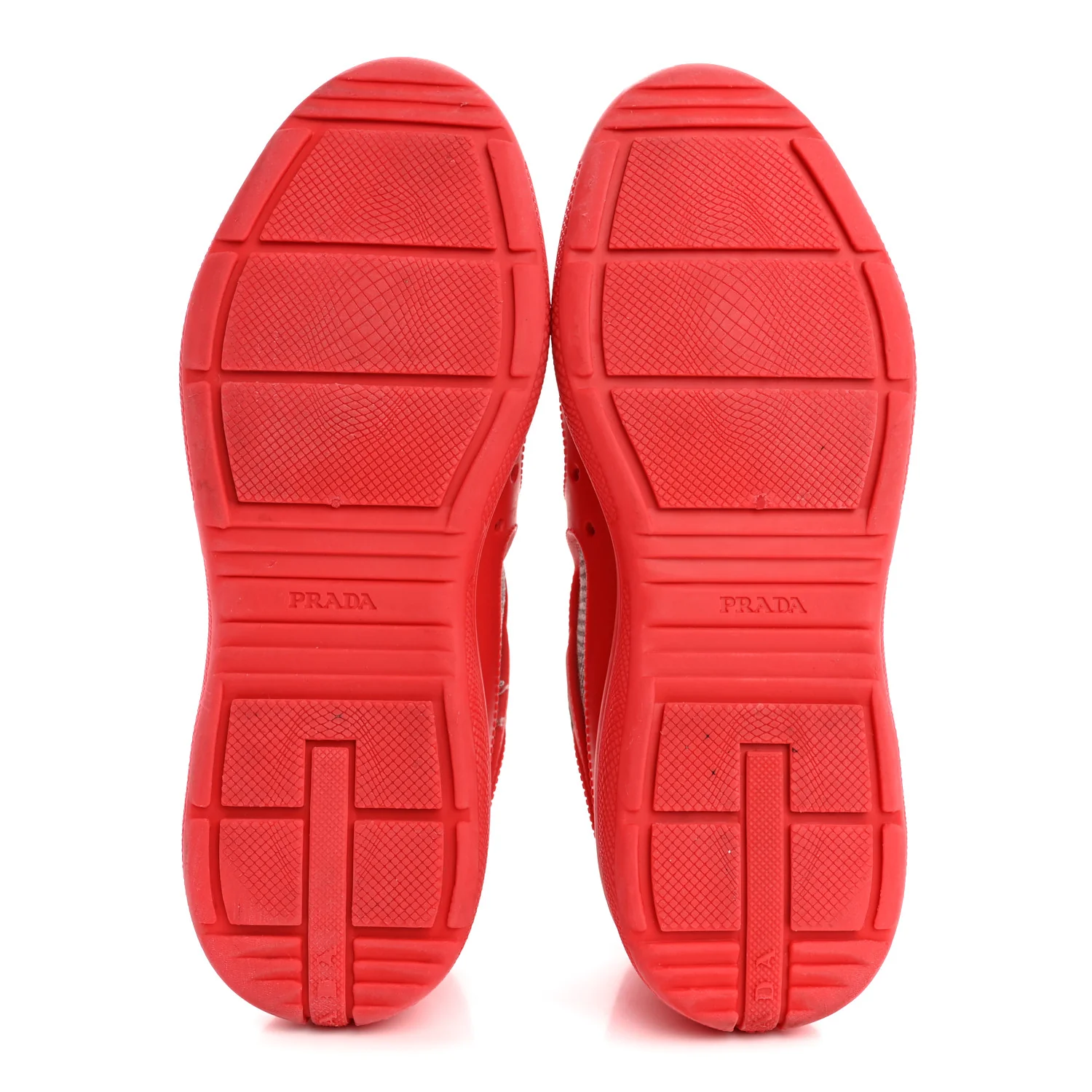 Soft Rubber Mesh Womens America's Cup Sneakers 38 Red - Image 6