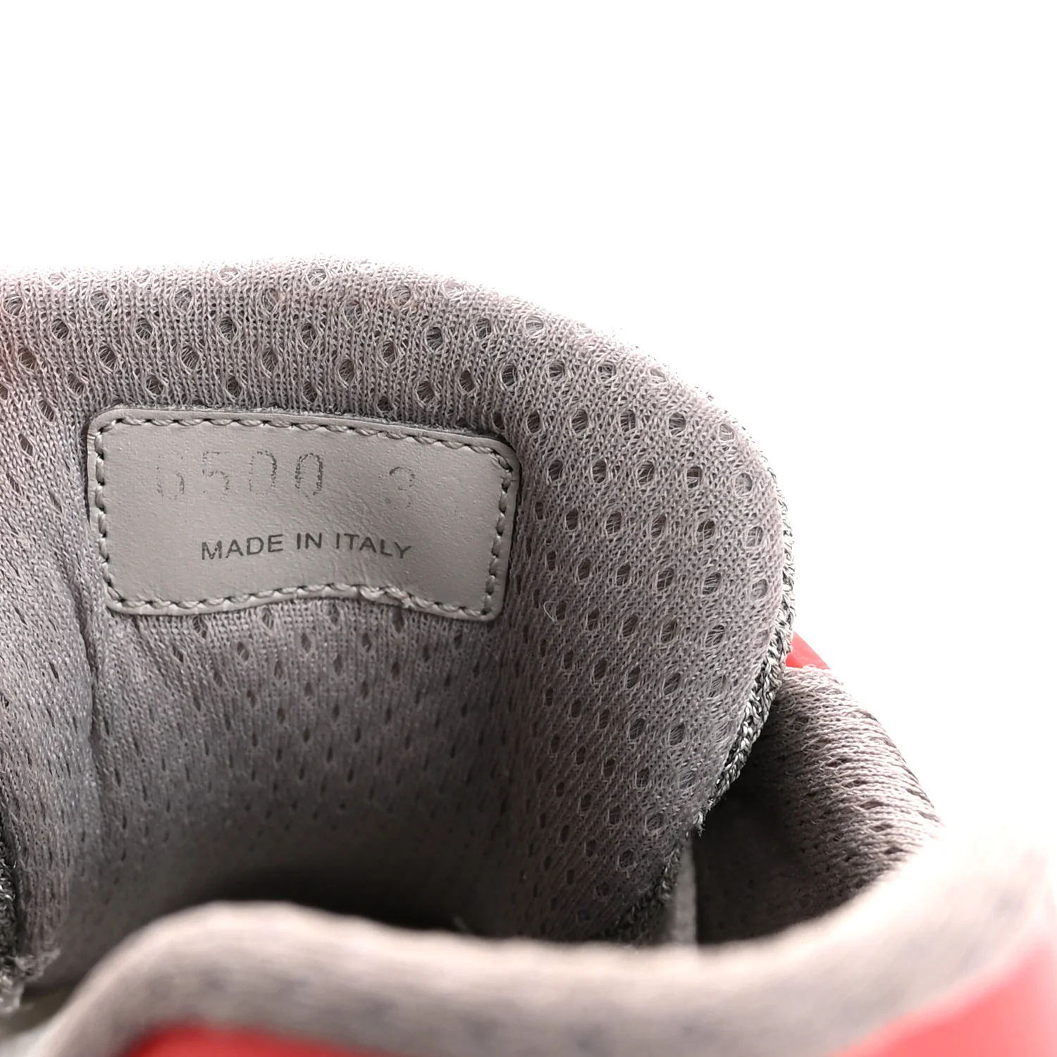 Soft Rubber Mesh Womens America's Cup Sneakers 38 Red - Image 9